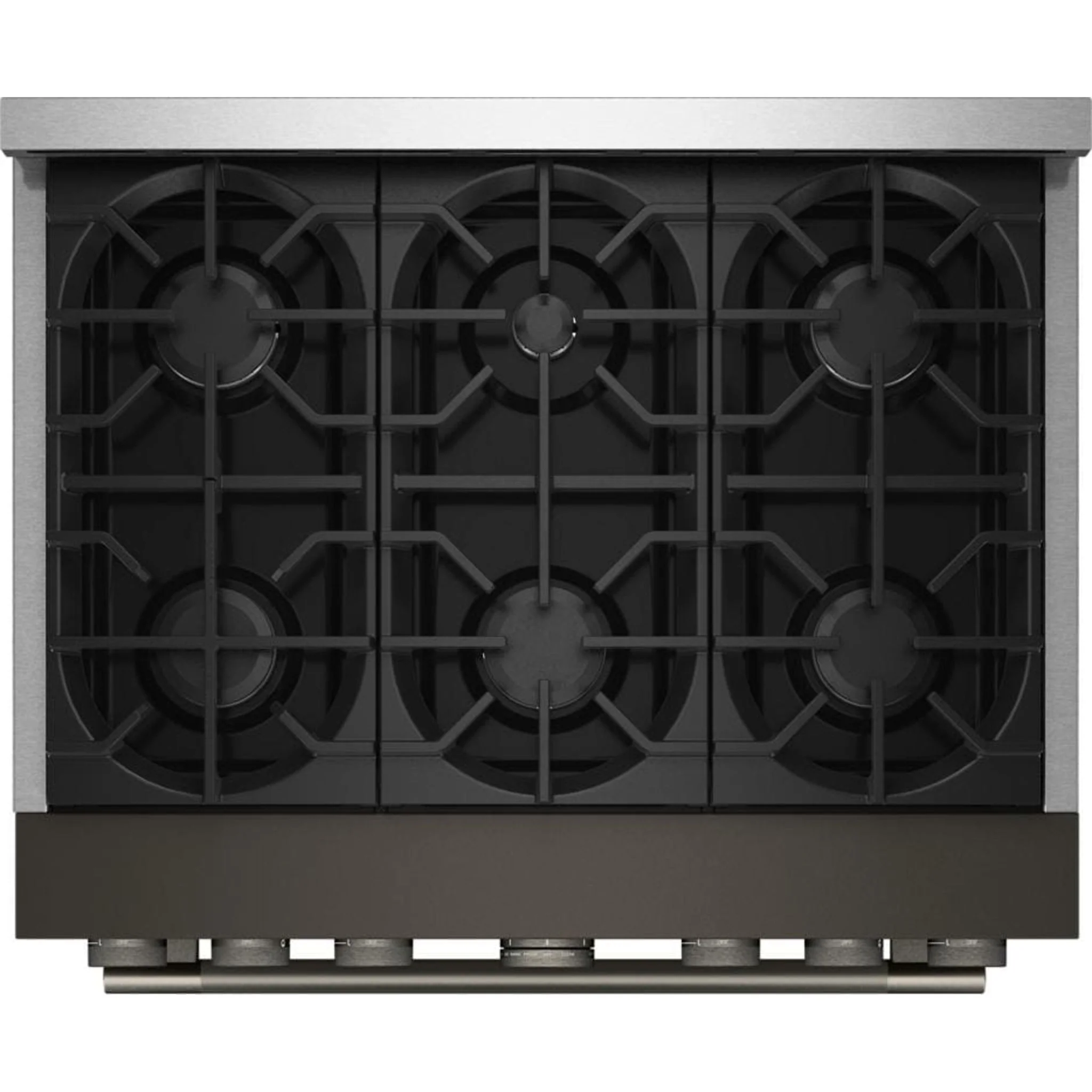 KitchenAid 36-Inch 6 Burner Commercial-Style Gas Range with No Preheat Air Fry Mode -Black Ore (KFGS936SBE) - Image 7