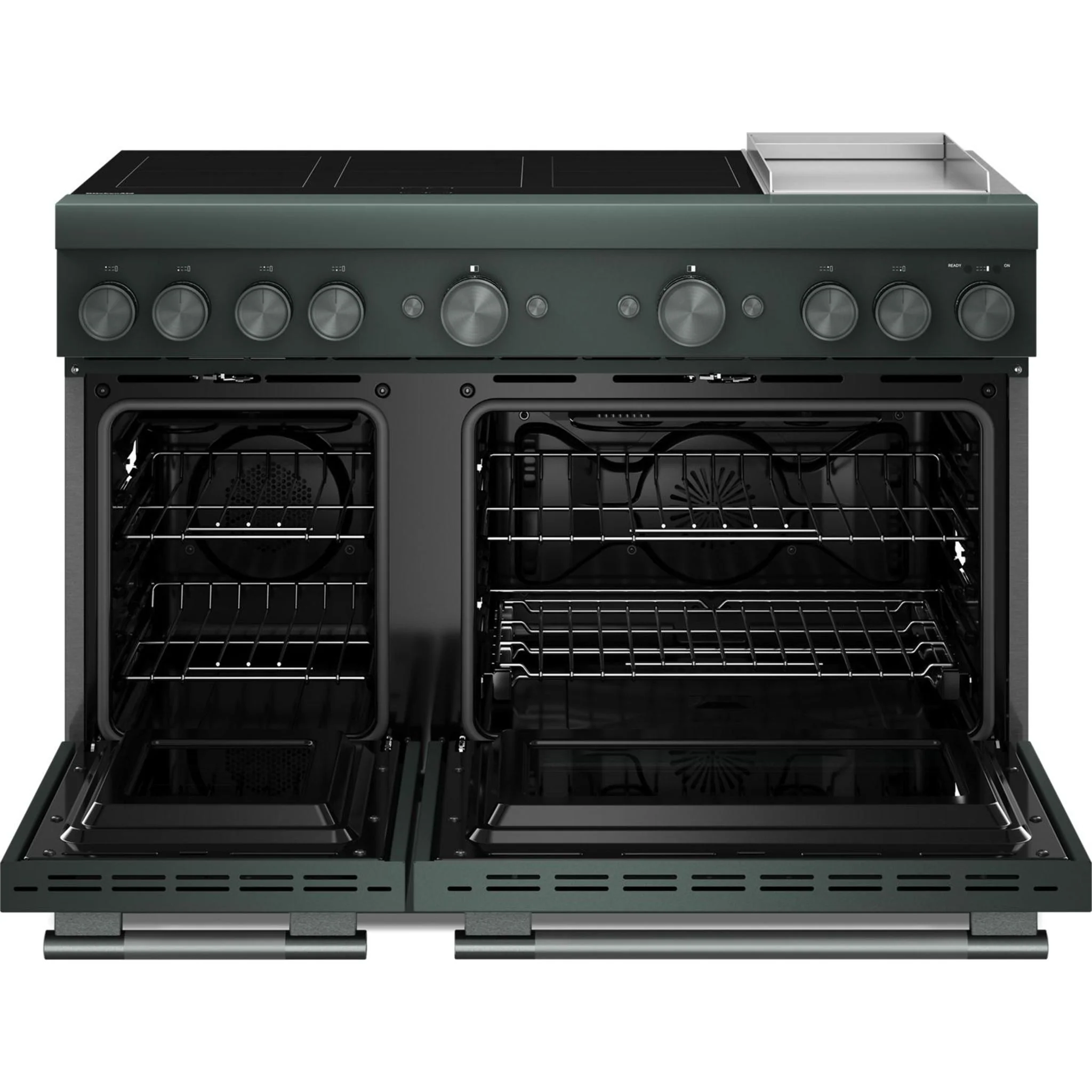 KitchenAid 48-Inch 6-Element Induction Freestanding Commercial-Style Range with Griddle -Juniper (KFID948SJP) - Image 5