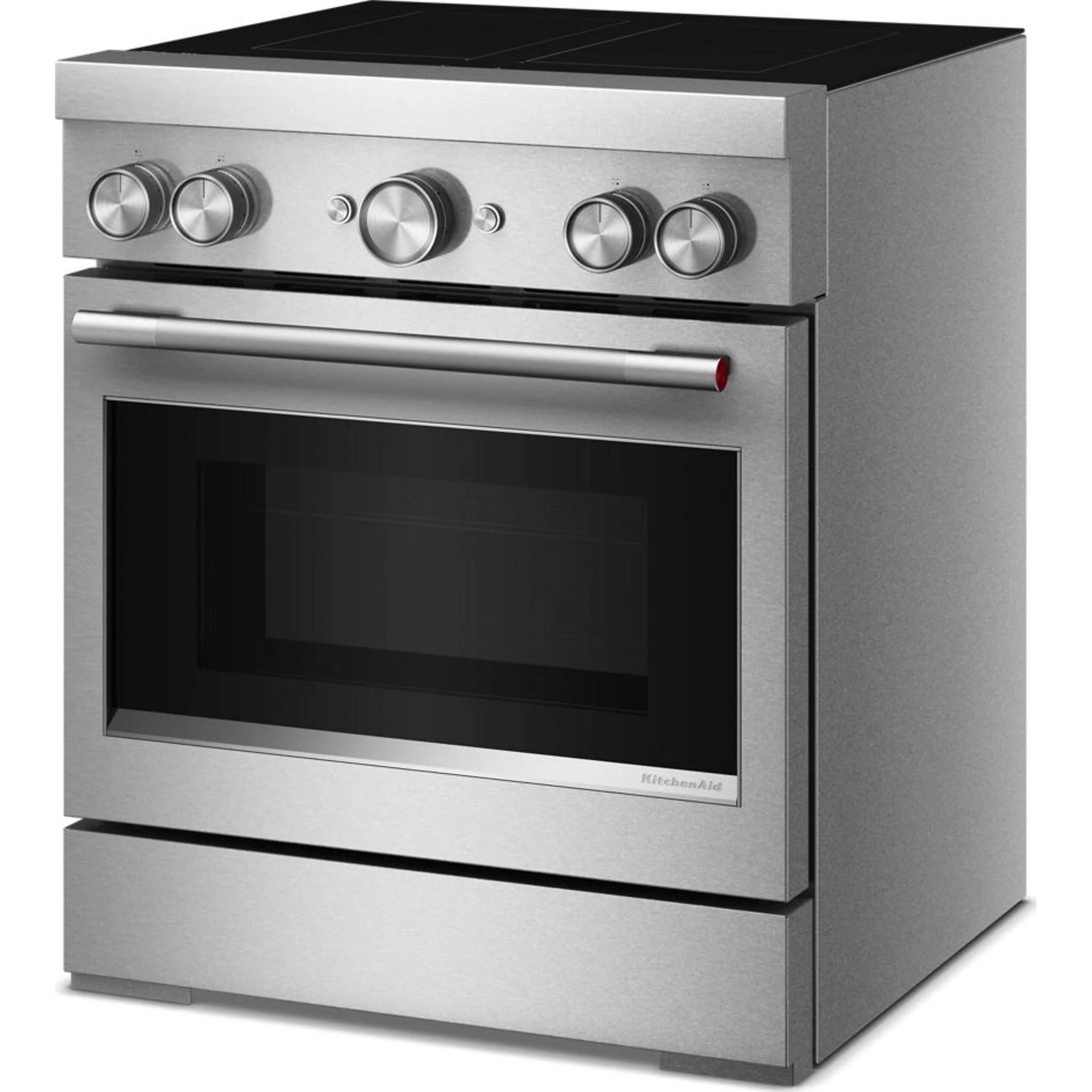 KitchenAid 30-Inch 4-Element Induction Freestanding Commercial-Style Range with Air Fry -Stainless Steel (KFIS930SSS) - Image 6