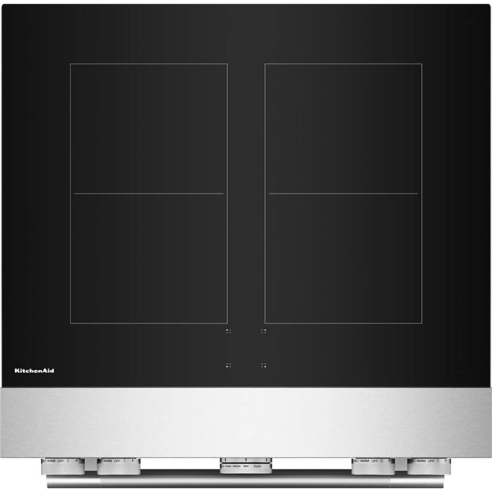 KitchenAid 30-Inch 4-Element Induction Freestanding Commercial-Style Range with Air Fry -Stainless Steel (KFIS930SSS) - Image 9