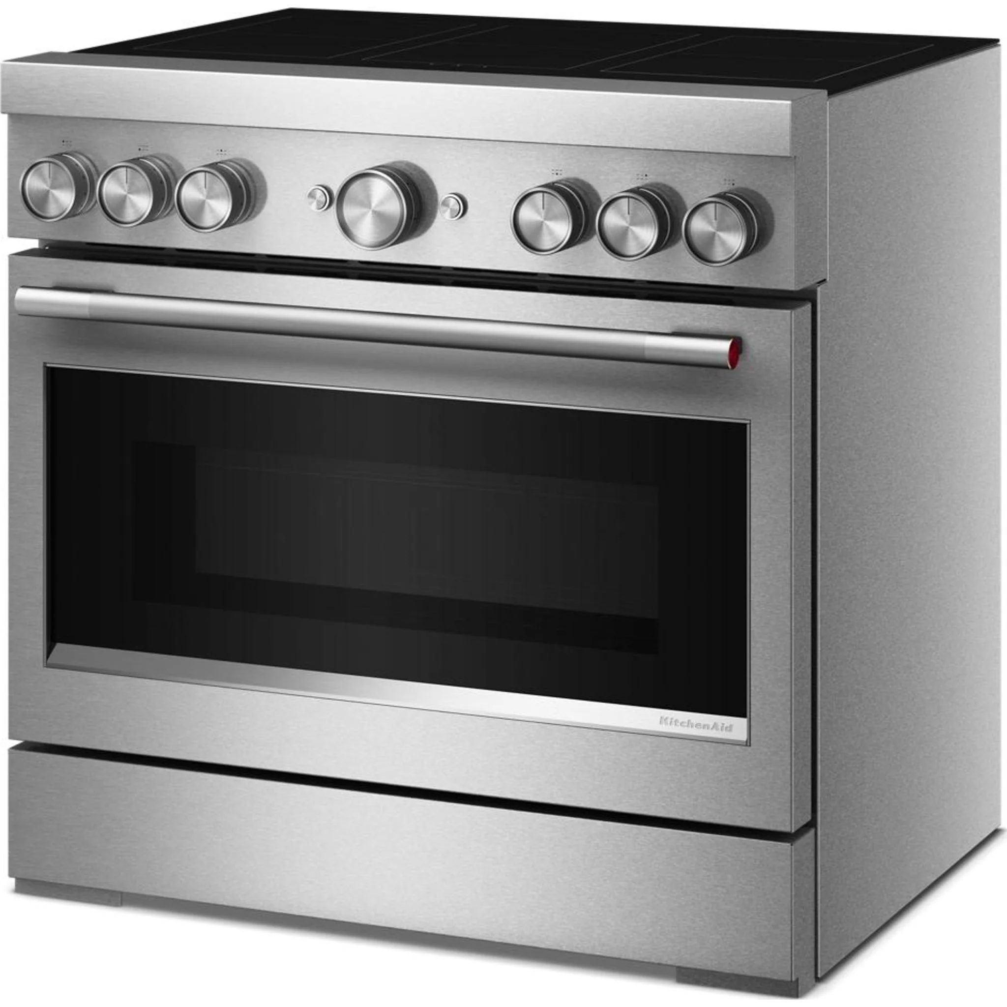 KitchenAid 36-Inch 6-Element Induction Freestanding Commercial-Style Range with Air Fry -Stainless Steel (KFIS936SSS) - Image 12