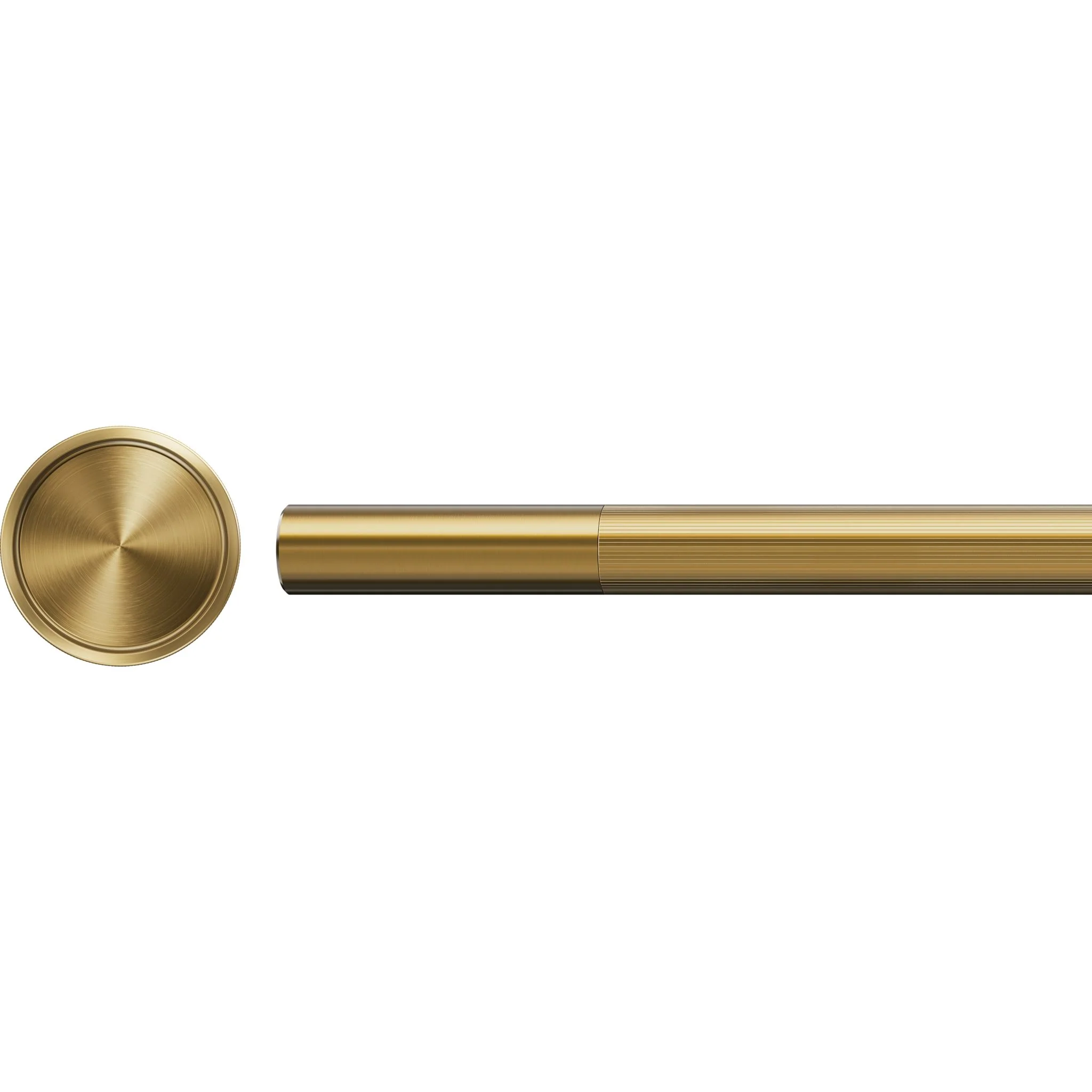 KitchenAid Brass Handle and Knob Hardware Accessory Kit for 30" Slide-In Convection Range - Brass (W11773968) - Image 2