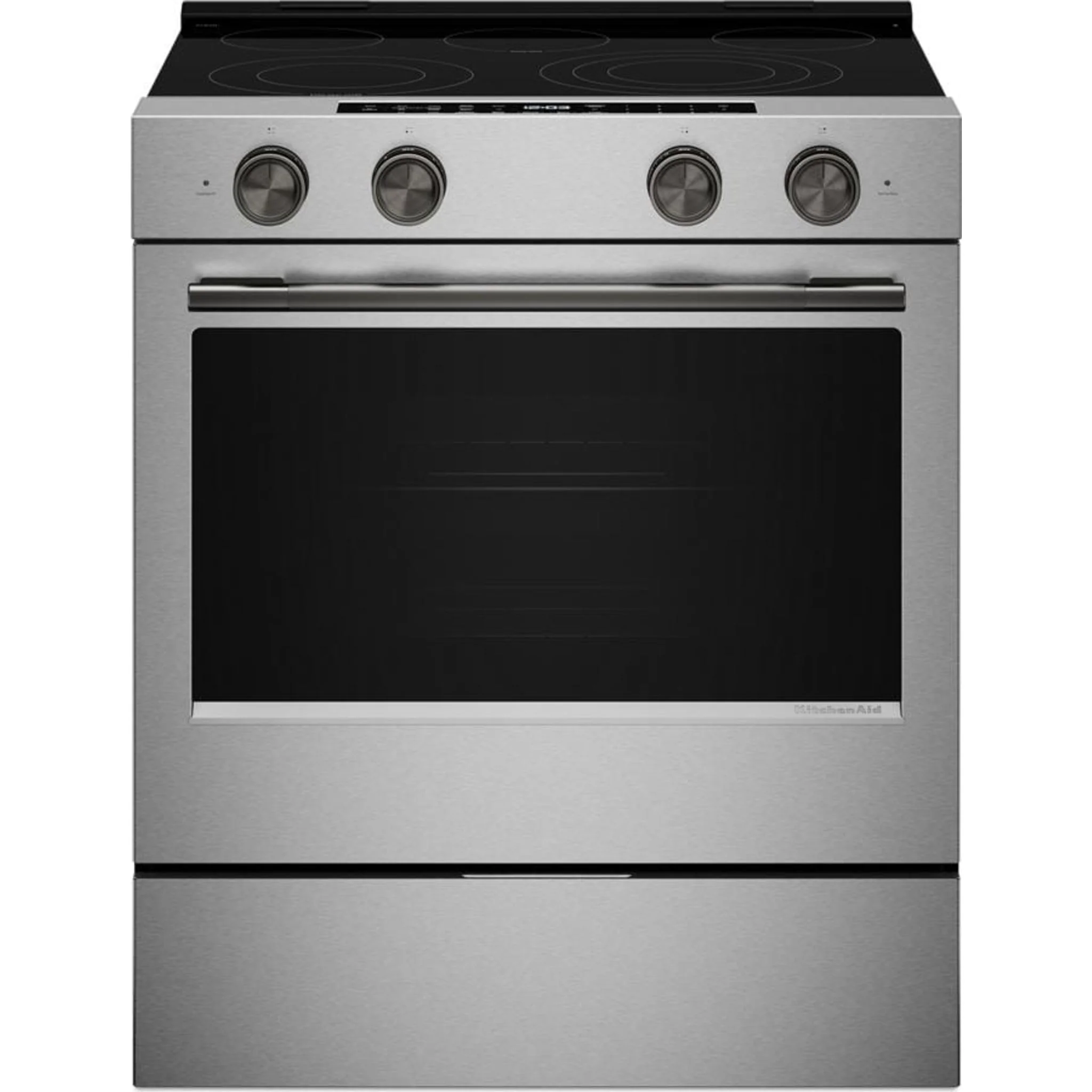 KitchenAid Black Ore Handle and Knob Hardware Accessory Kit for Slide-In Convection Range - Black Ore (W11773969) - Image 3