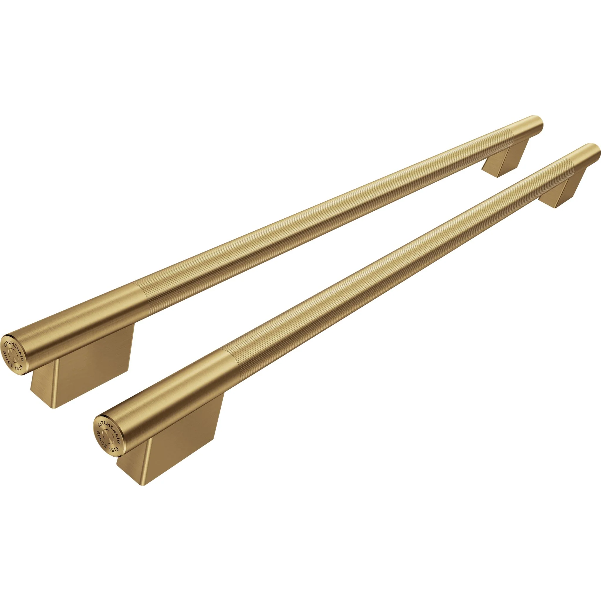 KitchenAid Brass Handle Hardware Accessory Kit for Side by Side Refrigerator - Brass (W11777163)