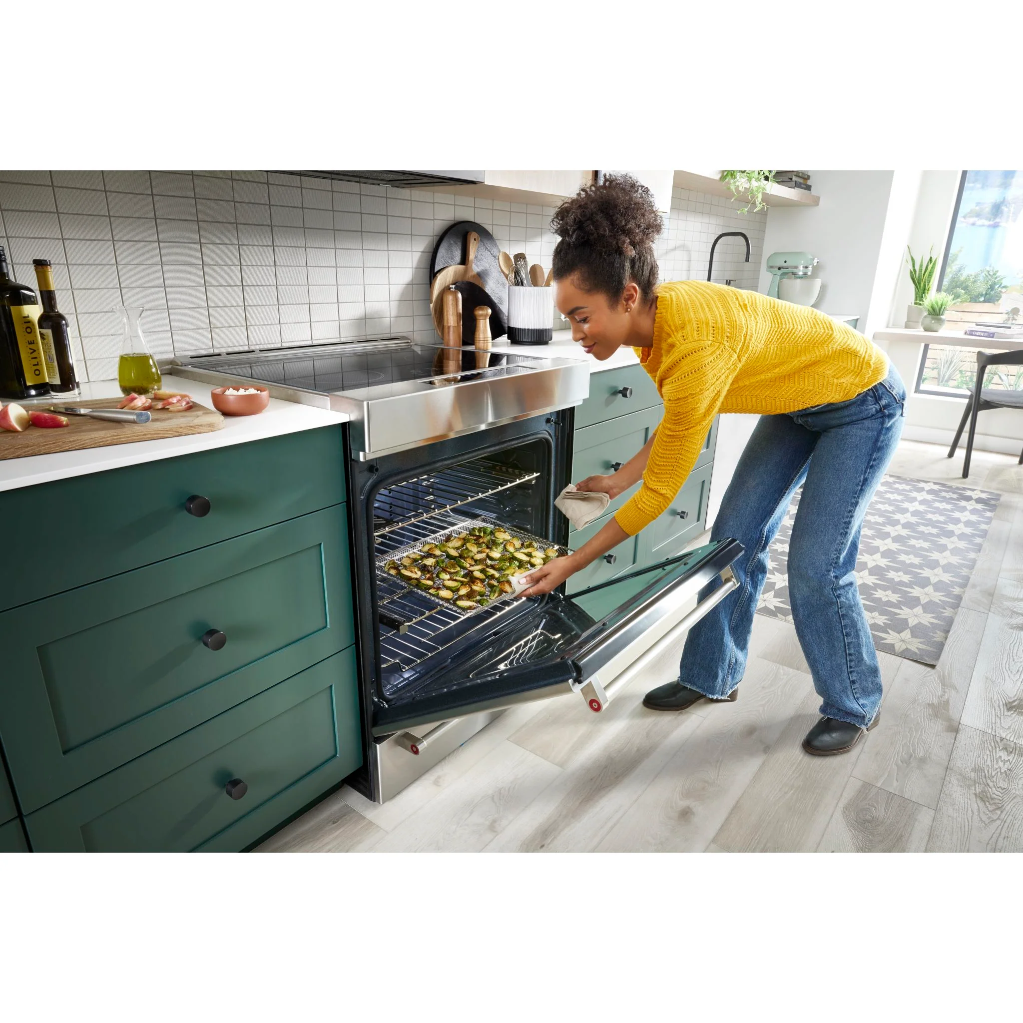 KitchenAid 30-Inch 4-Element Induction Slide-In Convection Range with Air Fry -Stainless Steel (KSIS730PSS) - Image 25