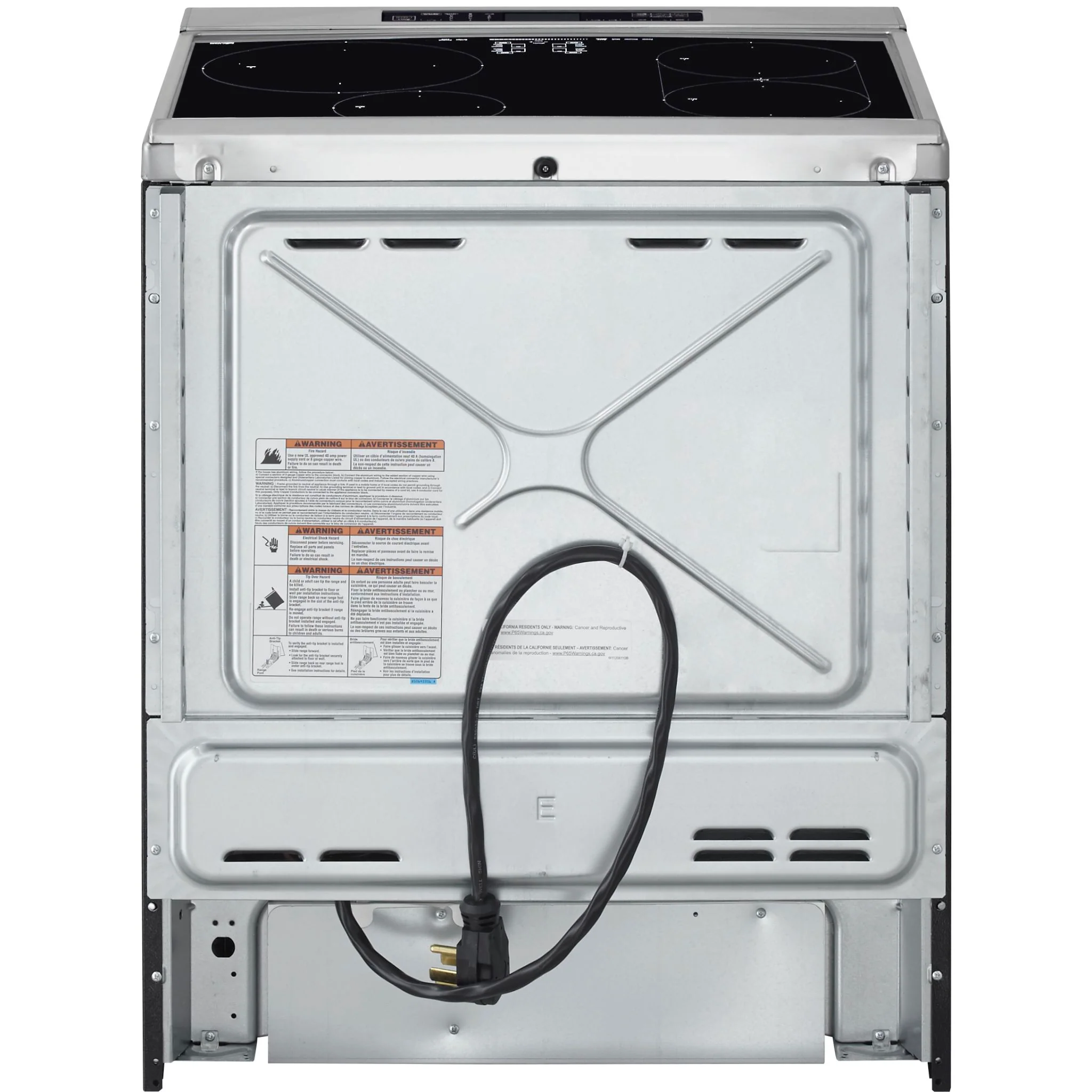 KitchenAid 30-Inch 4-Element Induction Slide-In Convection Range with Air Fry -Stainless Steel (KSIS730PSS) - Image 5