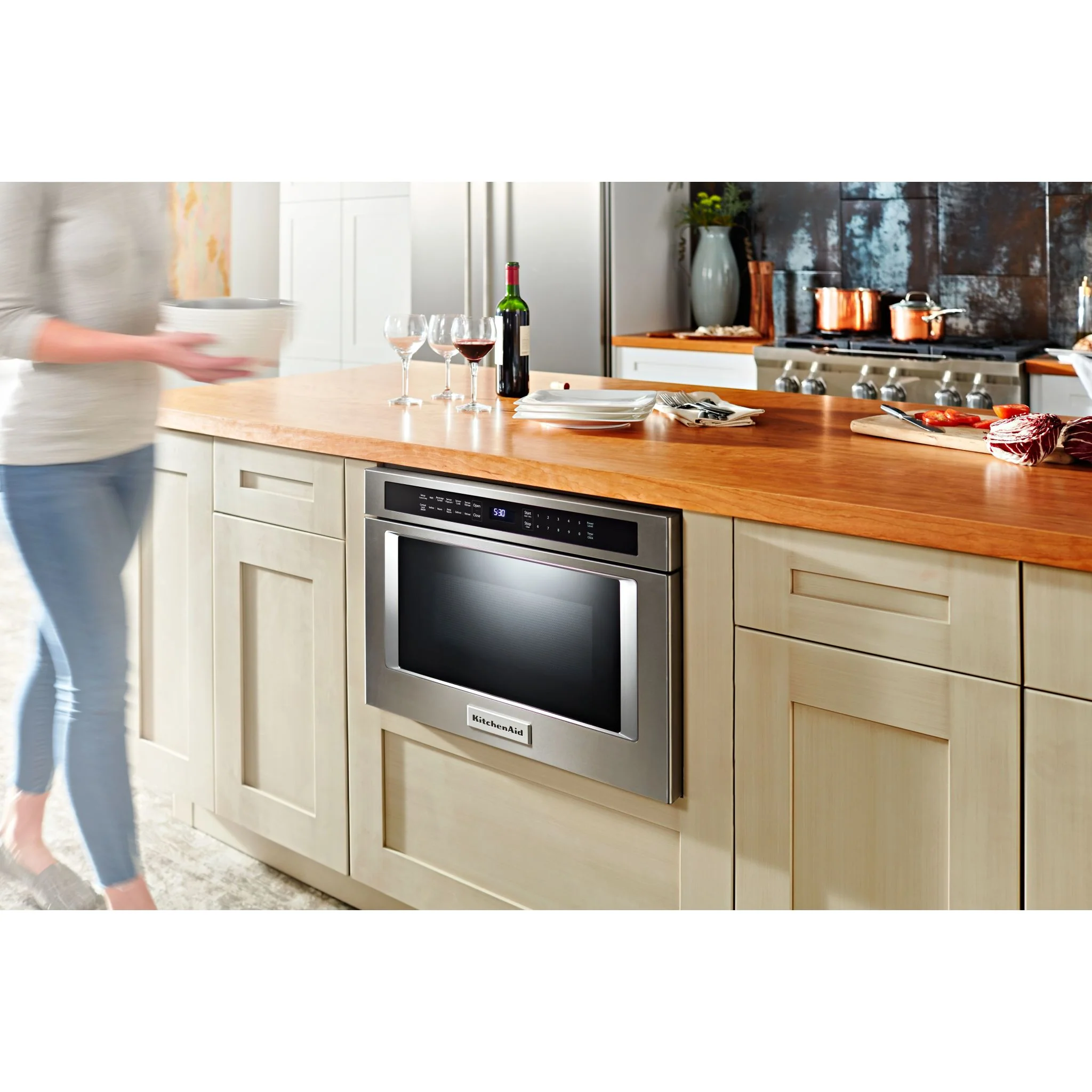 KitchenAid 24" Under-Counter Microwave Oven Drawer -Stainless Steel (KMBD104GSS) - Image 23