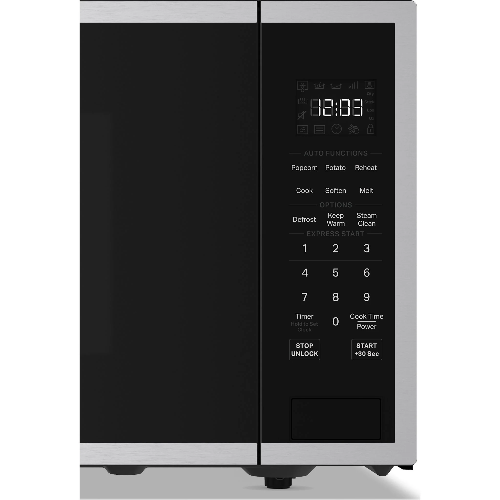 KitchenAid 1.5 Cu. Ft. Countertop Microwave with Air Fry Function  -PrintShield Stainless (KMCS522SPS) - Image 4