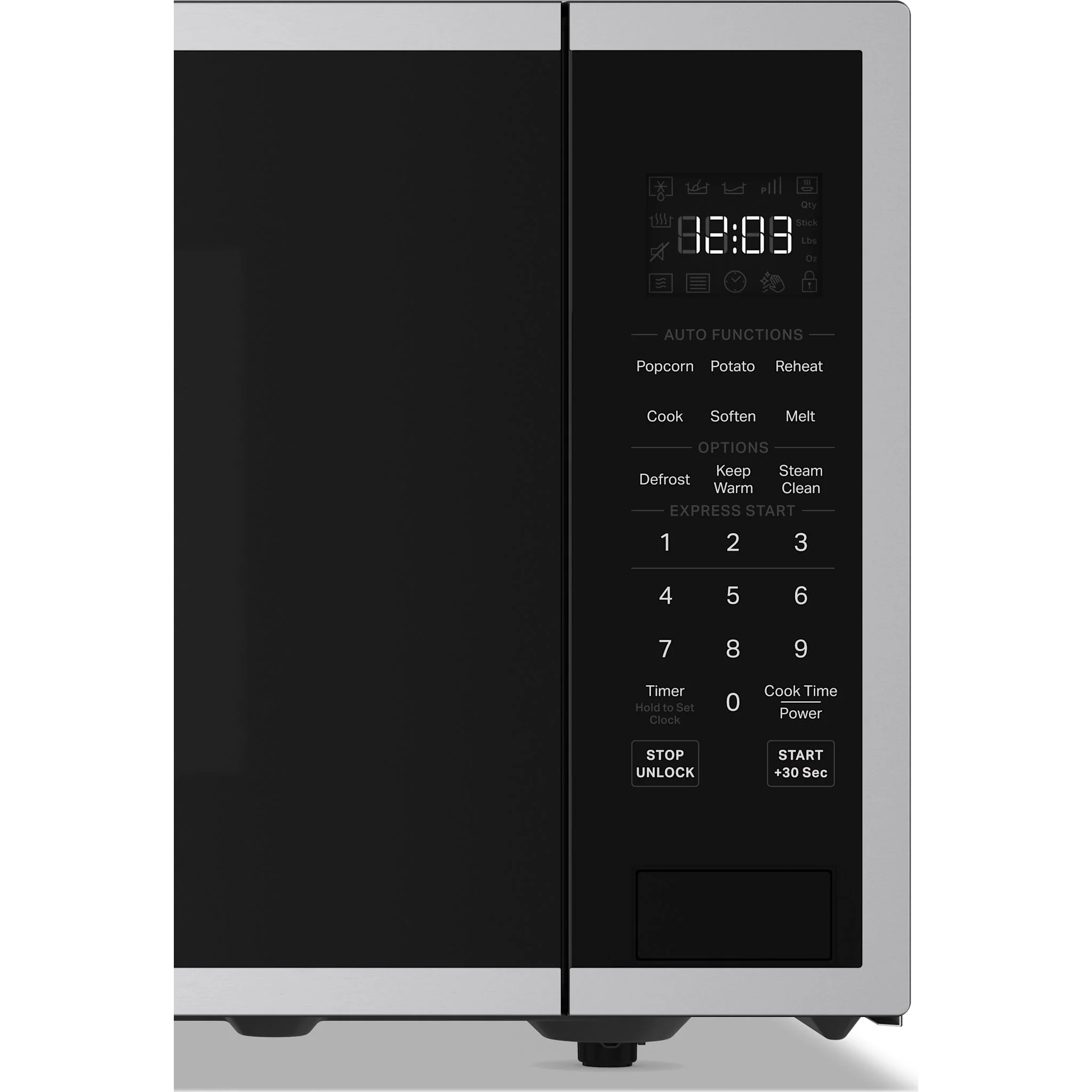 KitchenAid 1.6 Cu. Ft. Countertop Microwave with Auto Functions -PrintShield Stainless (YKMCS122SPS) - Image 4