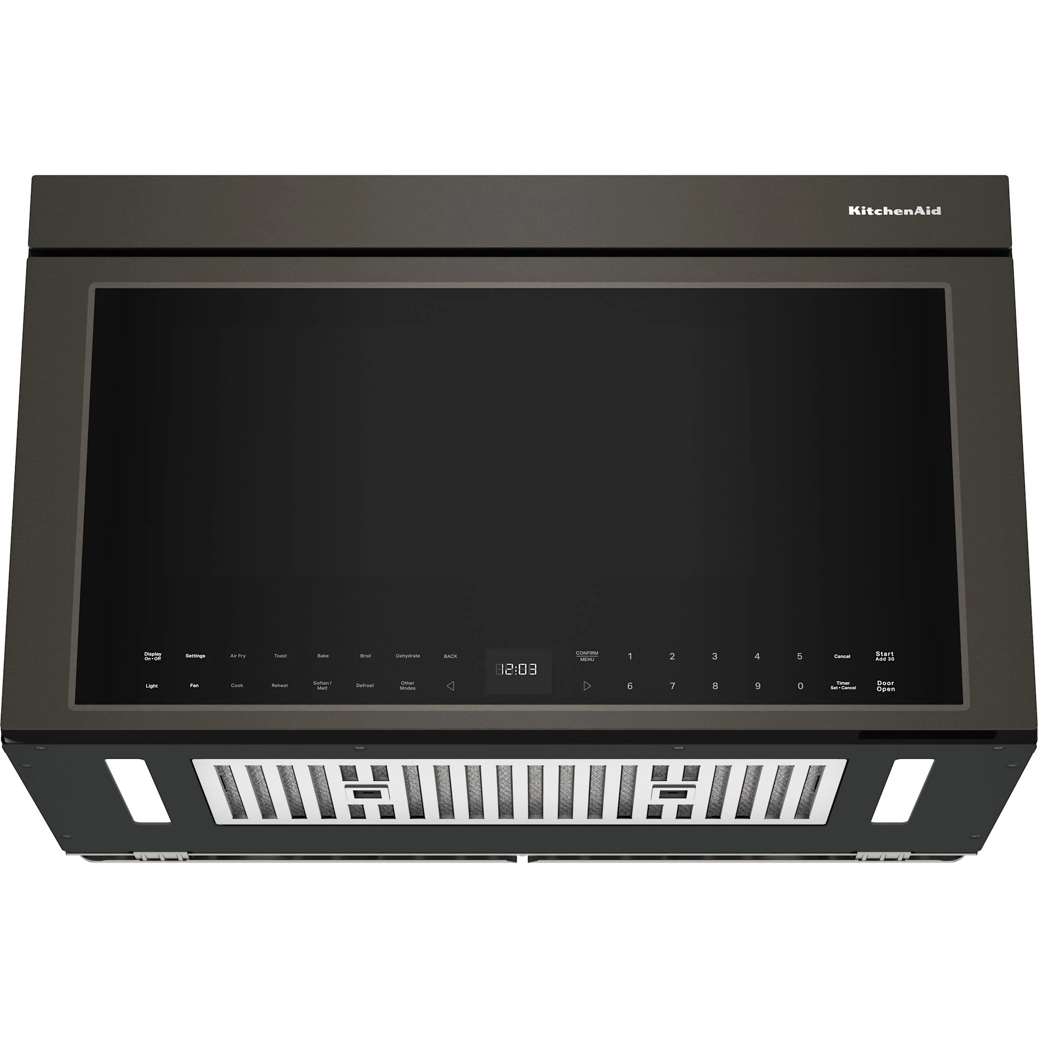 KitchenAid Multifunction Over-the-Range Microwave Oven with Infrared Sensor Modes - Black Ore (YKMMF730PBE) - Image 12