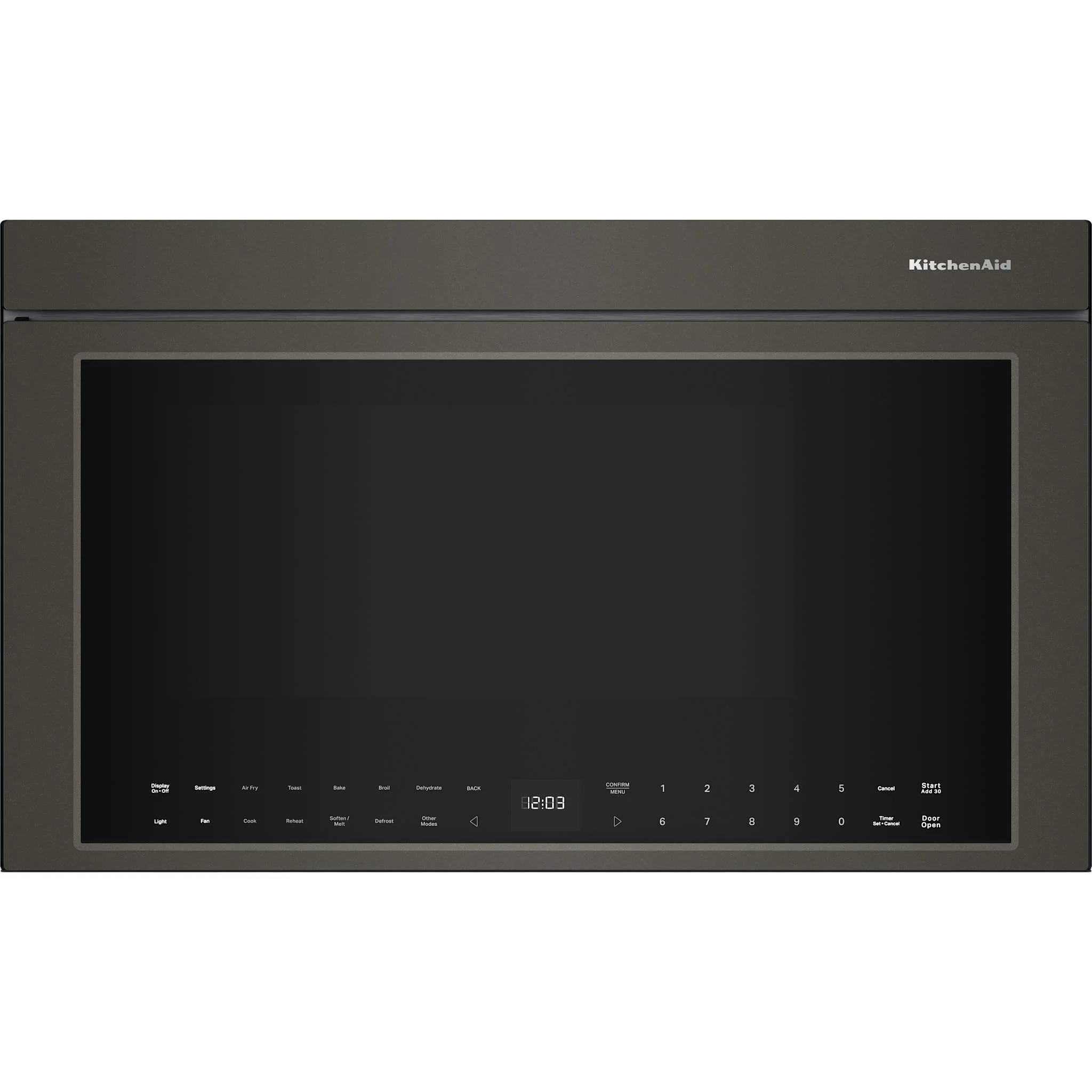KitchenAid Multifunction Over-the-Range Microwave Oven with Infrared Sensor Modes - Black Ore (YKMMF730PBE) - Image 2
