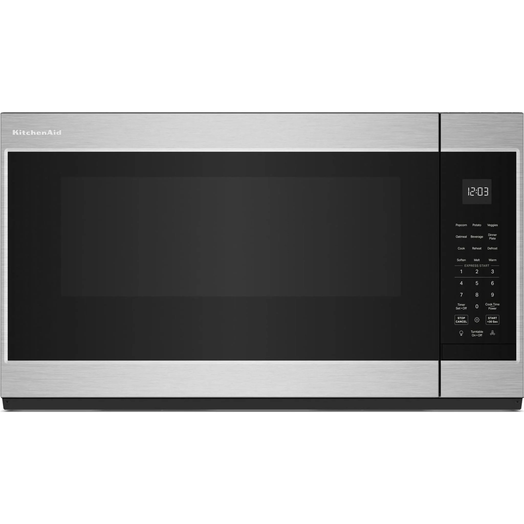 KitchenAid 1.9cu ft Over The Range Microwave with Print Shield -PrintShield Stainless (YKMMS130RPS)