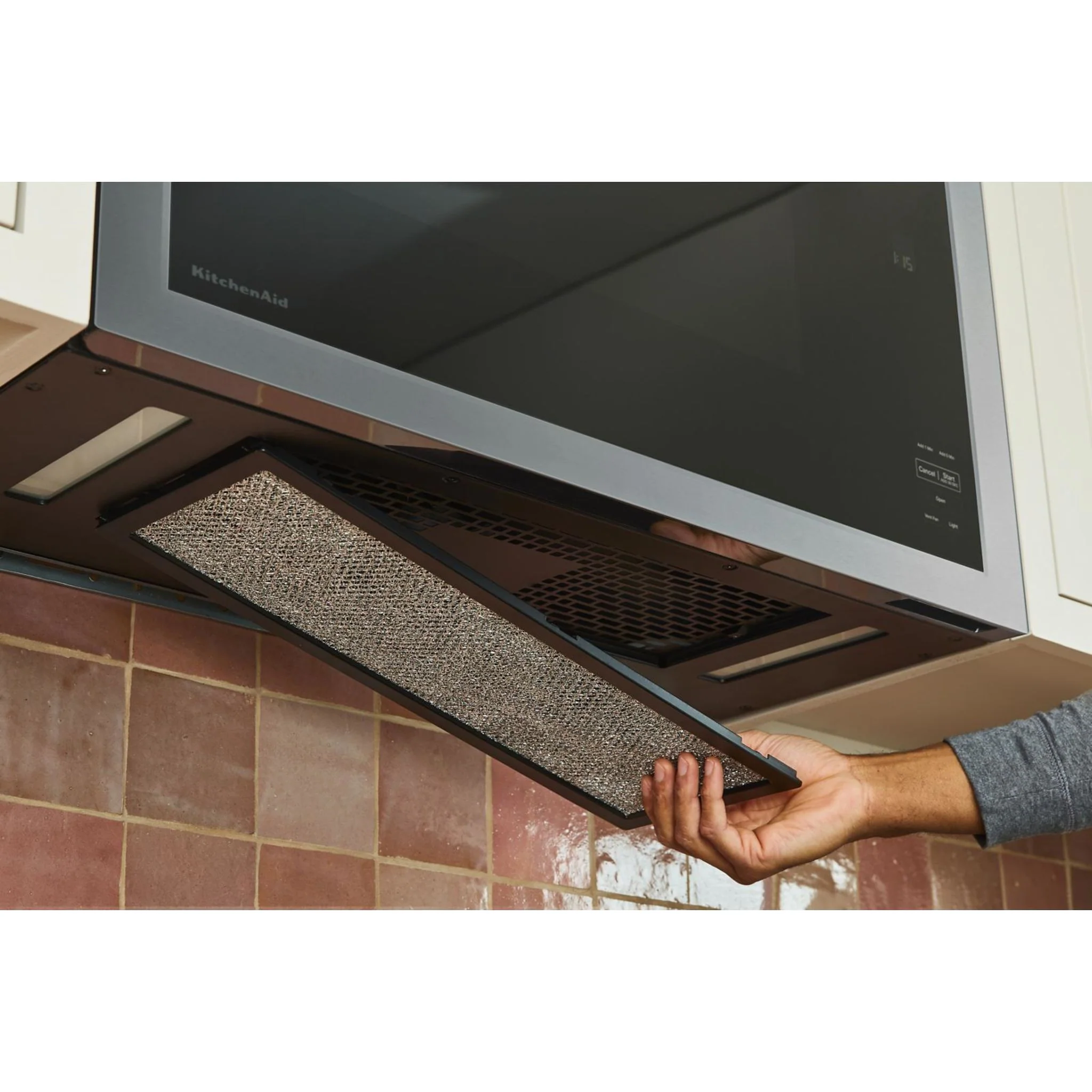 KitchenAid Over-The-Range Microwave with Flush Built-In Design -PrintShield Stainless (YKMMF330PPS) - Image 14