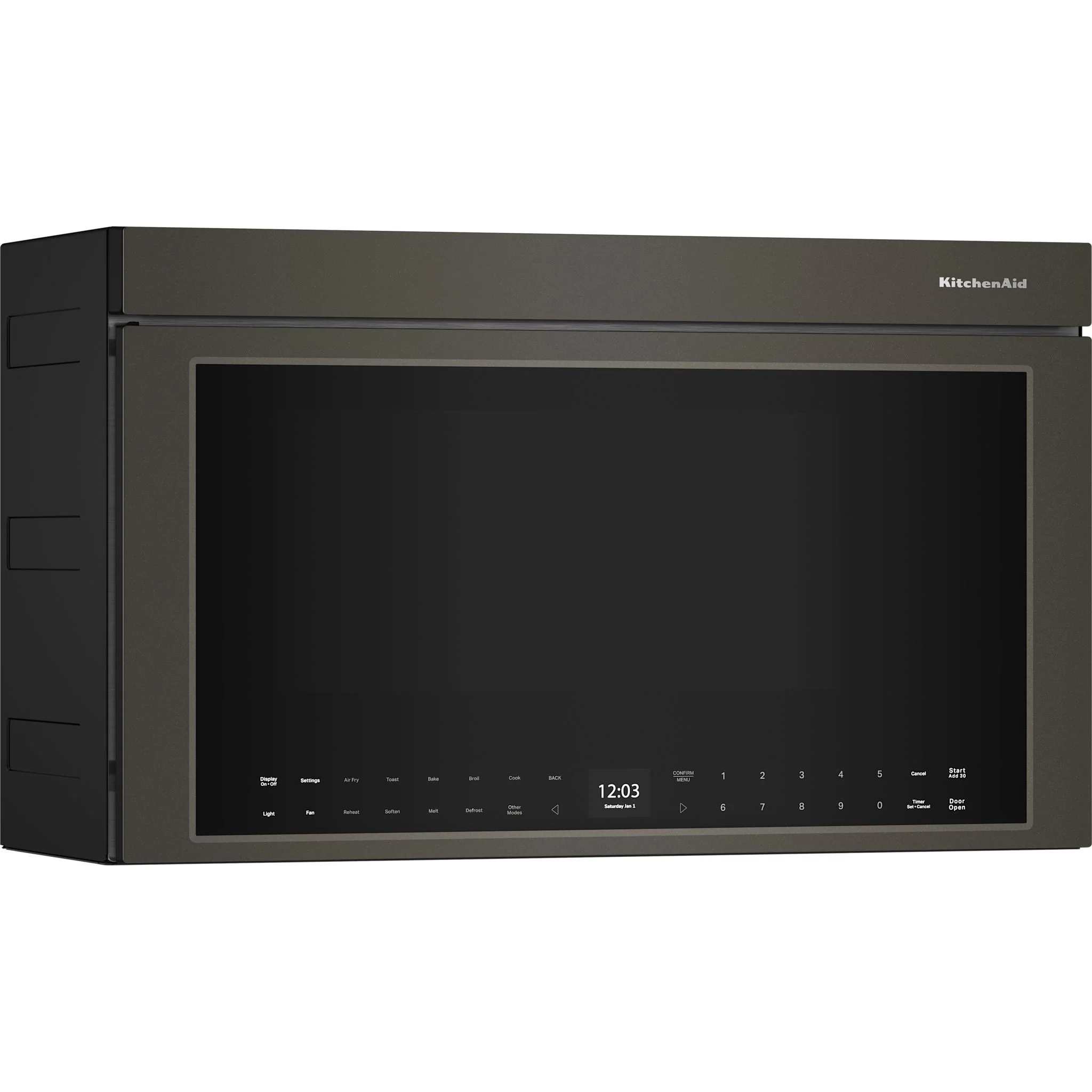 KitchenAid Multifunction Over-the-Range Microwave Oven with Flush Built-In Design - Black Ore (YKMMF530PBE) - Image 3
