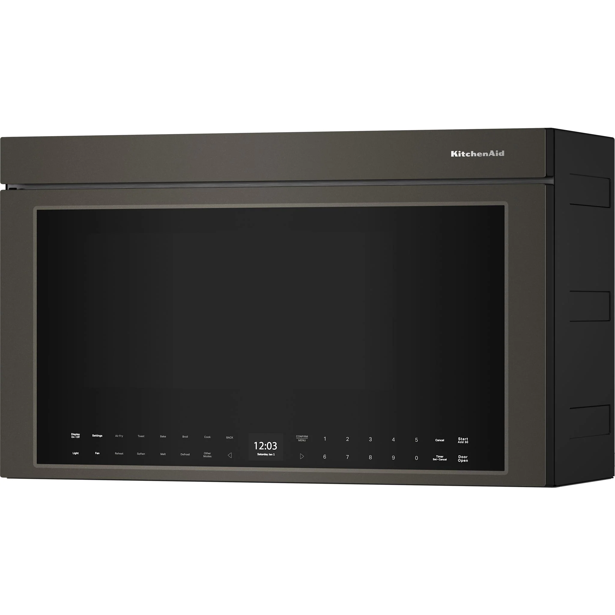 KitchenAid Multifunction Over-the-Range Microwave Oven with Flush Built-In Design - Black Ore (YKMMF530PBE) - Image 6