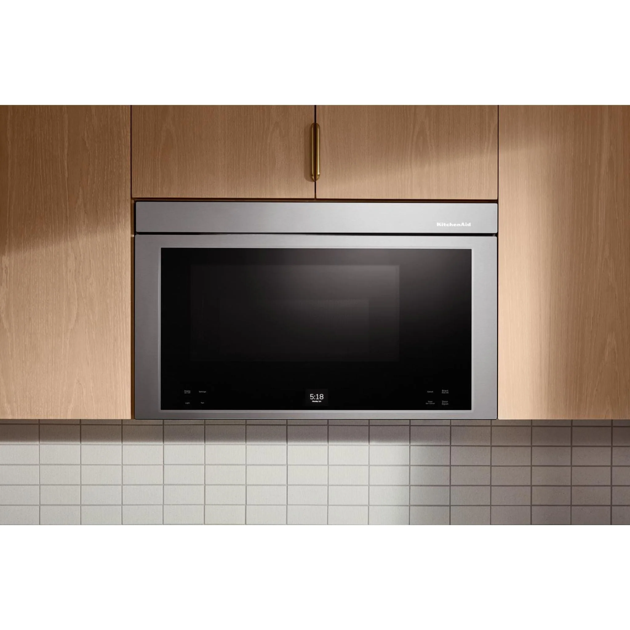KitchenAid Multifunction Flush Mount Over-the-Range Microwave Oven with Infrared Sensor Modes -PrintShield Stainless (YKMMF730PPS) - Image 10