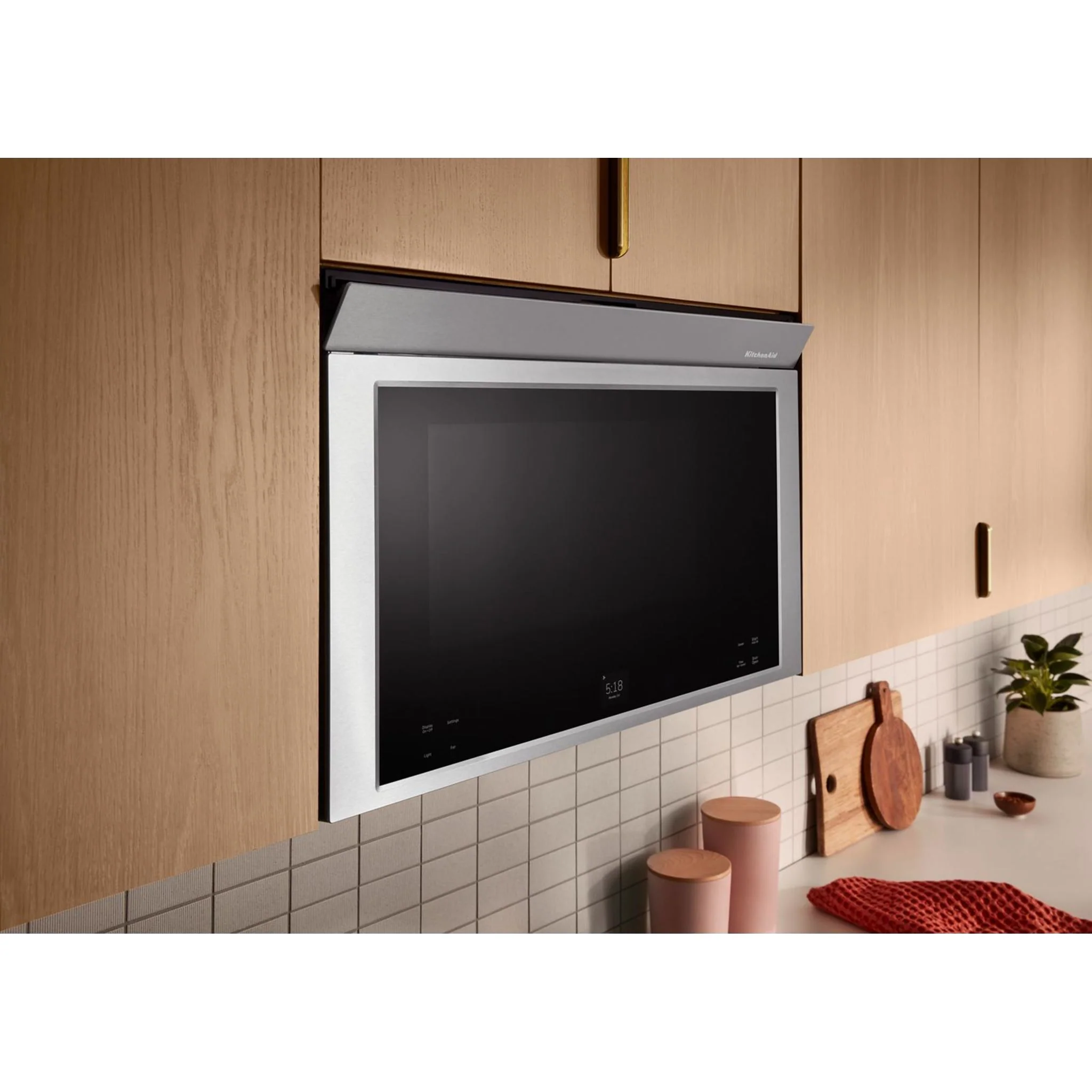 KitchenAid Multifunction Flush Mount Over-the-Range Microwave Oven with Infrared Sensor Modes -PrintShield Stainless (YKMMF730PPS) - Image 23