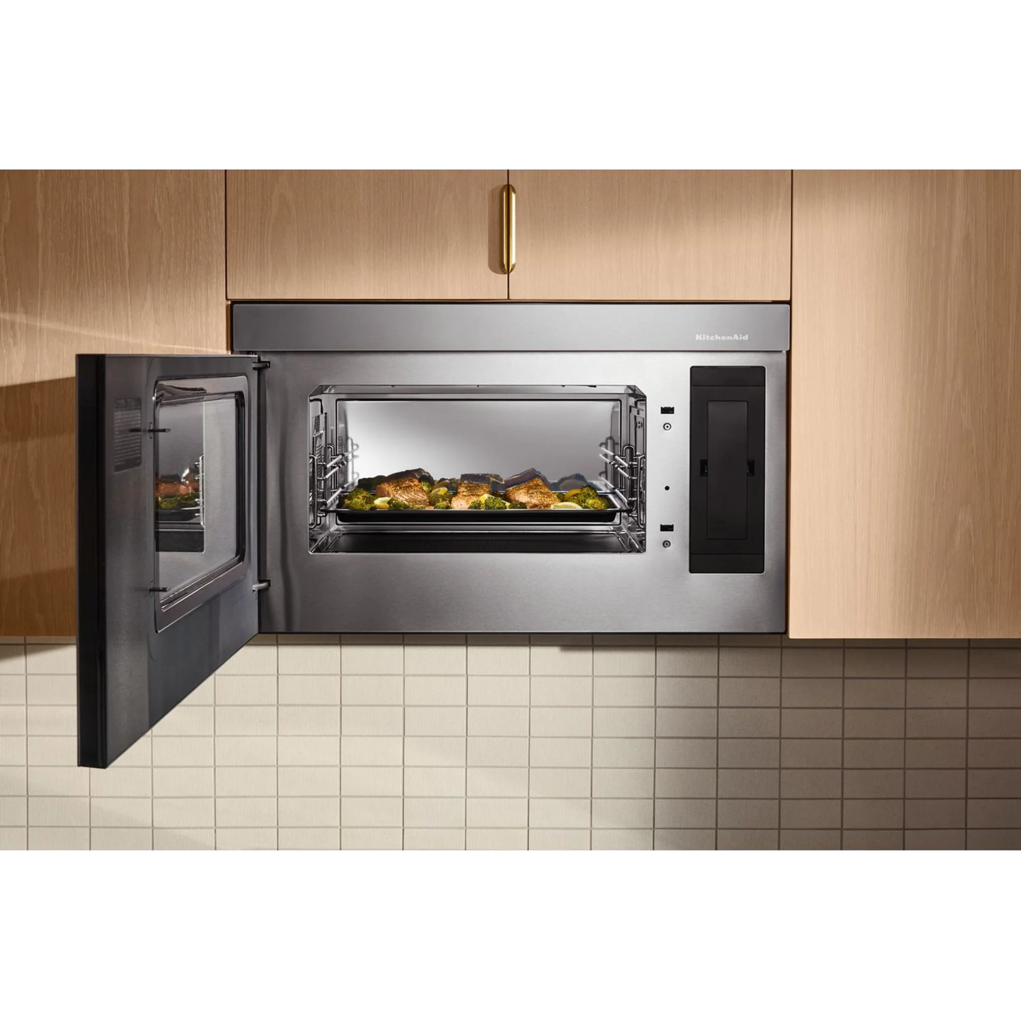 KitchenAid Multifunction Flush Mount Over-the-Range Microwave Oven with Infrared Sensor Modes -PrintShield Stainless (YKMMF730PPS) - Image 31