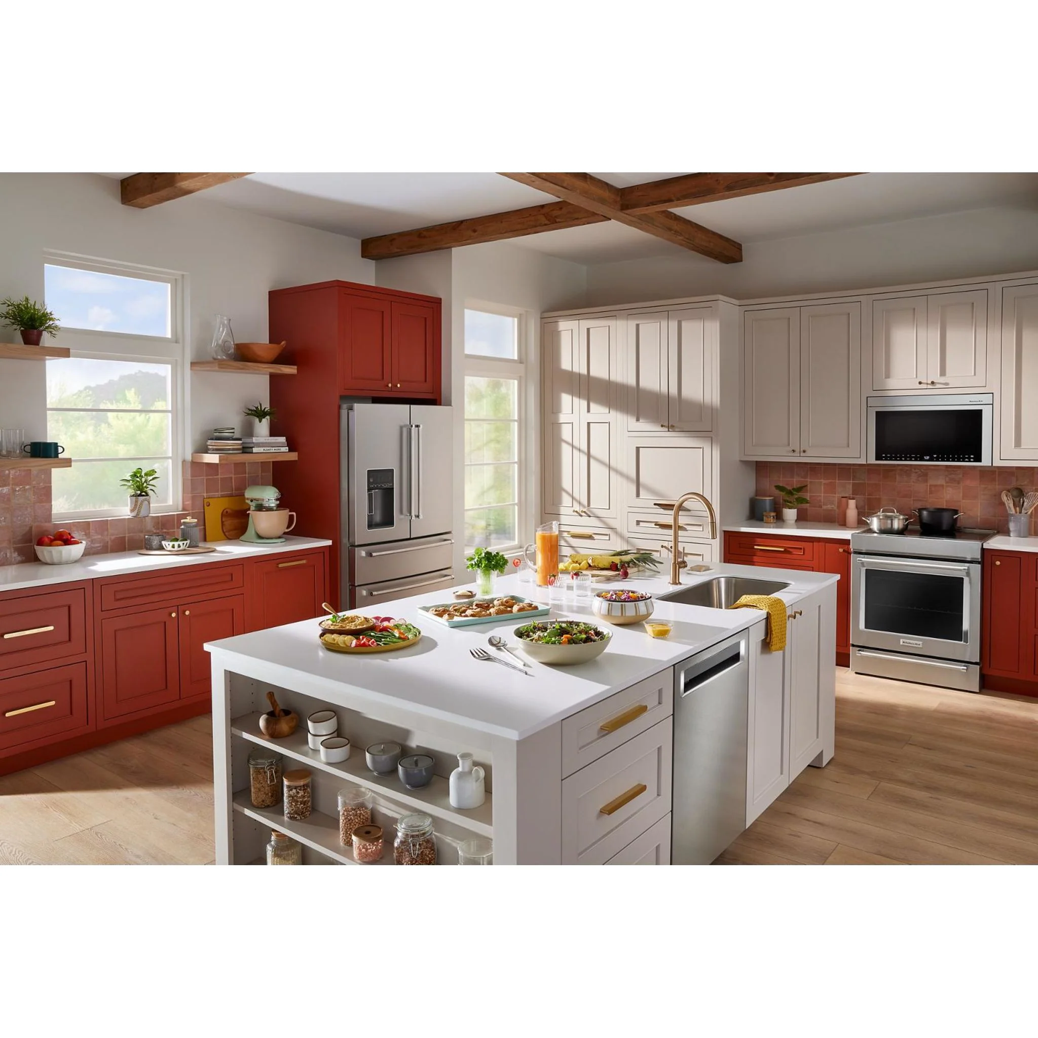 KitchenAid Multifunction Flush Mount Over-the-Range Microwave Oven with Infrared Sensor Modes -PrintShield Stainless (YKMMF730PPS) - Image 41