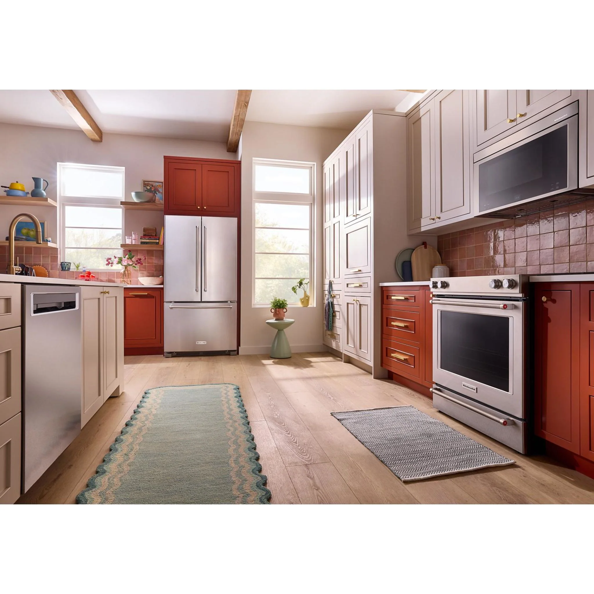 KitchenAid Multifunction Flush Mount Over-the-Range Microwave Oven with Infrared Sensor Modes -PrintShield Stainless (YKMMF730PPS) - Image 7