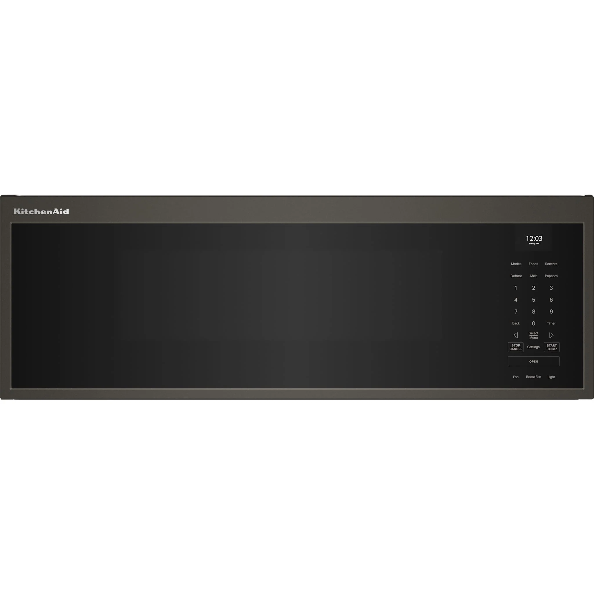KitchenAid Smart Low Profile Microwave Hood Combination with Dual Fan Ventilation - Black Ore (YKMML550RBE) - Image 6
