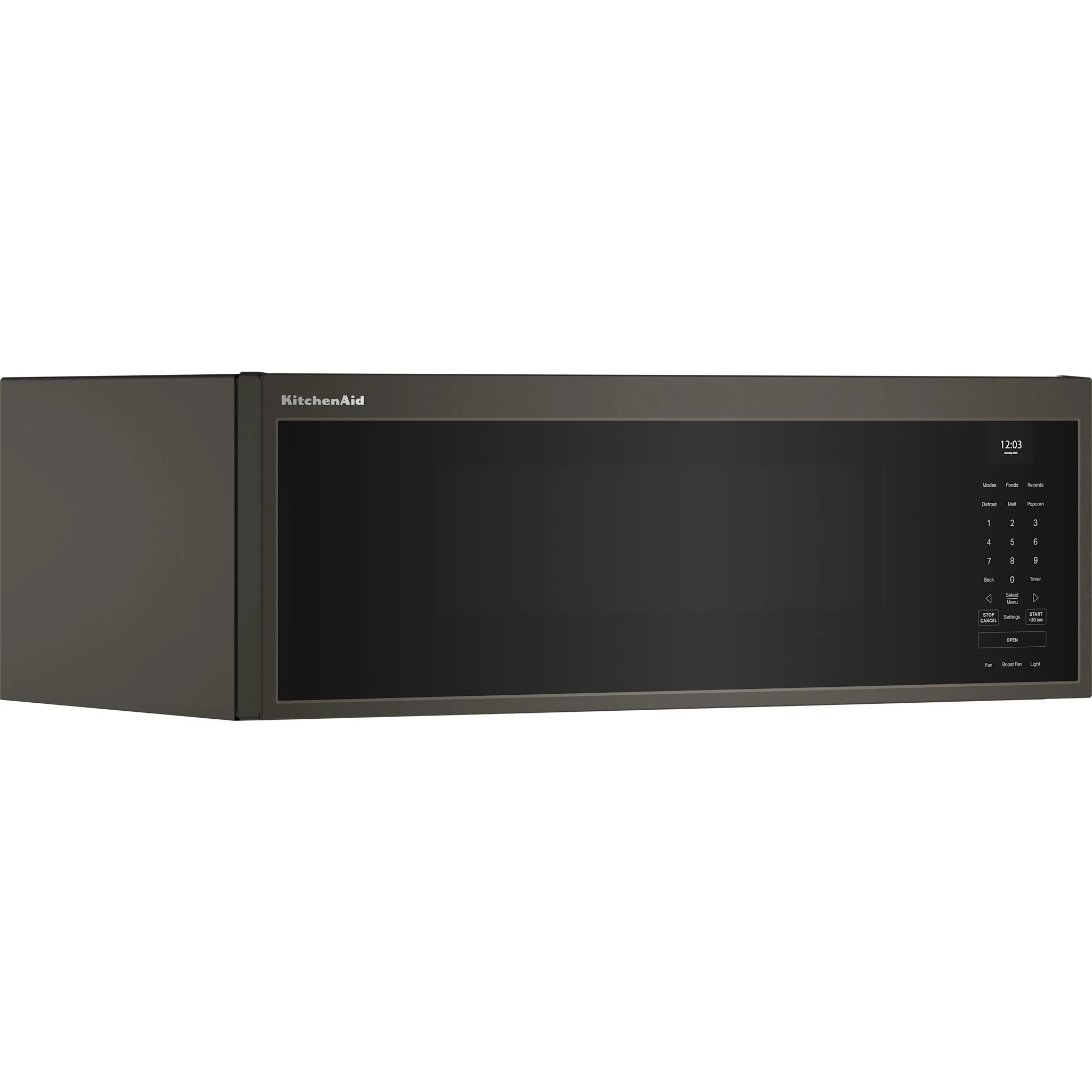 KitchenAid Smart Low Profile Microwave Hood Combination with Dual Fan Ventilation - Black Ore (YKMML550RBE) - Image 7