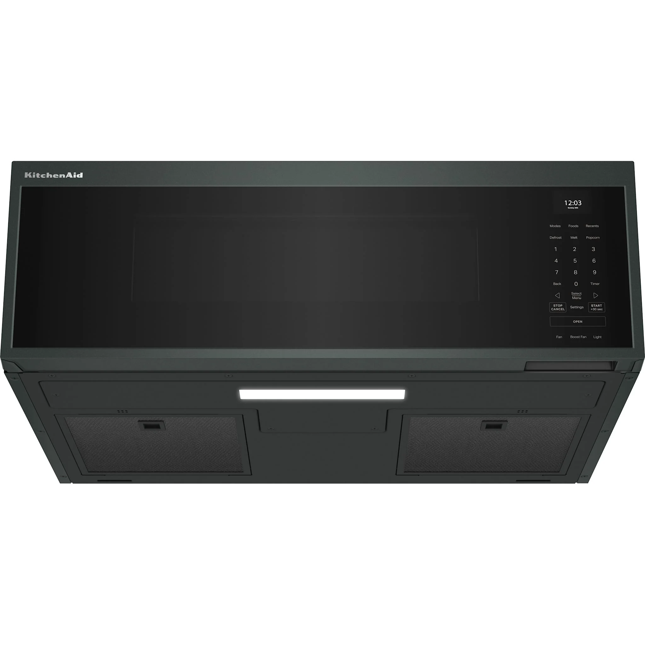 KitchenAid Smart Low Profile Microwave Hood Combination with Dual Fan Ventilation - Juniper (YKMML550RJP) - Image 3