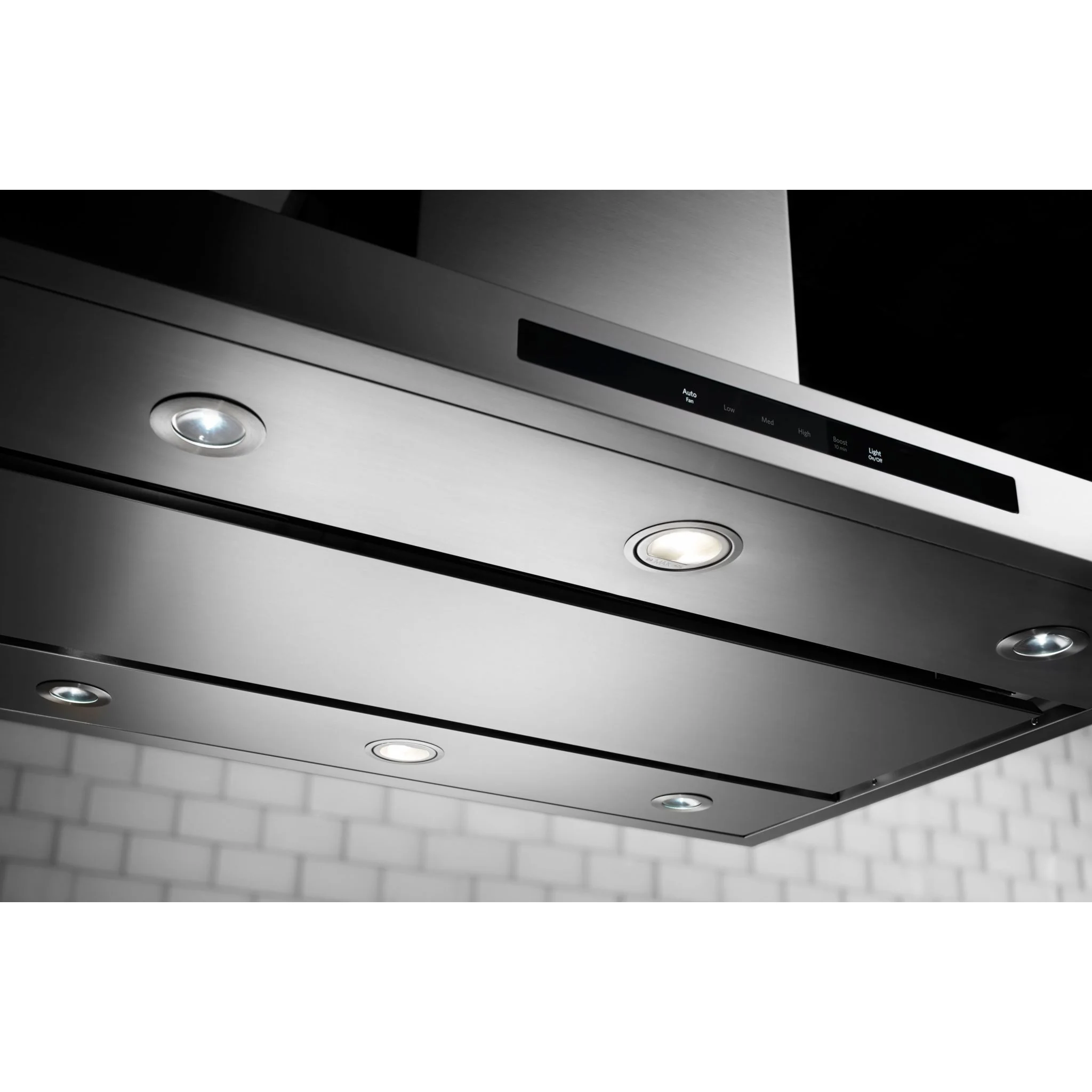 KitchenAid 36" Island-Mount, 3-Speed Canopy Hood -Stainless Steel (KVIB606DSS) - Image 2