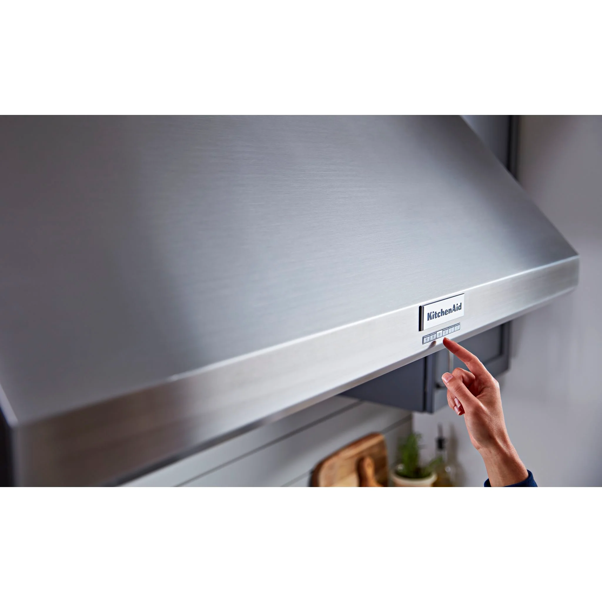 KitchenAid 48'' 585 or 1170 CFM Motor Class Commercial-Style Wall-Mount Canopy Range Hood -Stainless Steel (KVWC908KSS) - Image 7