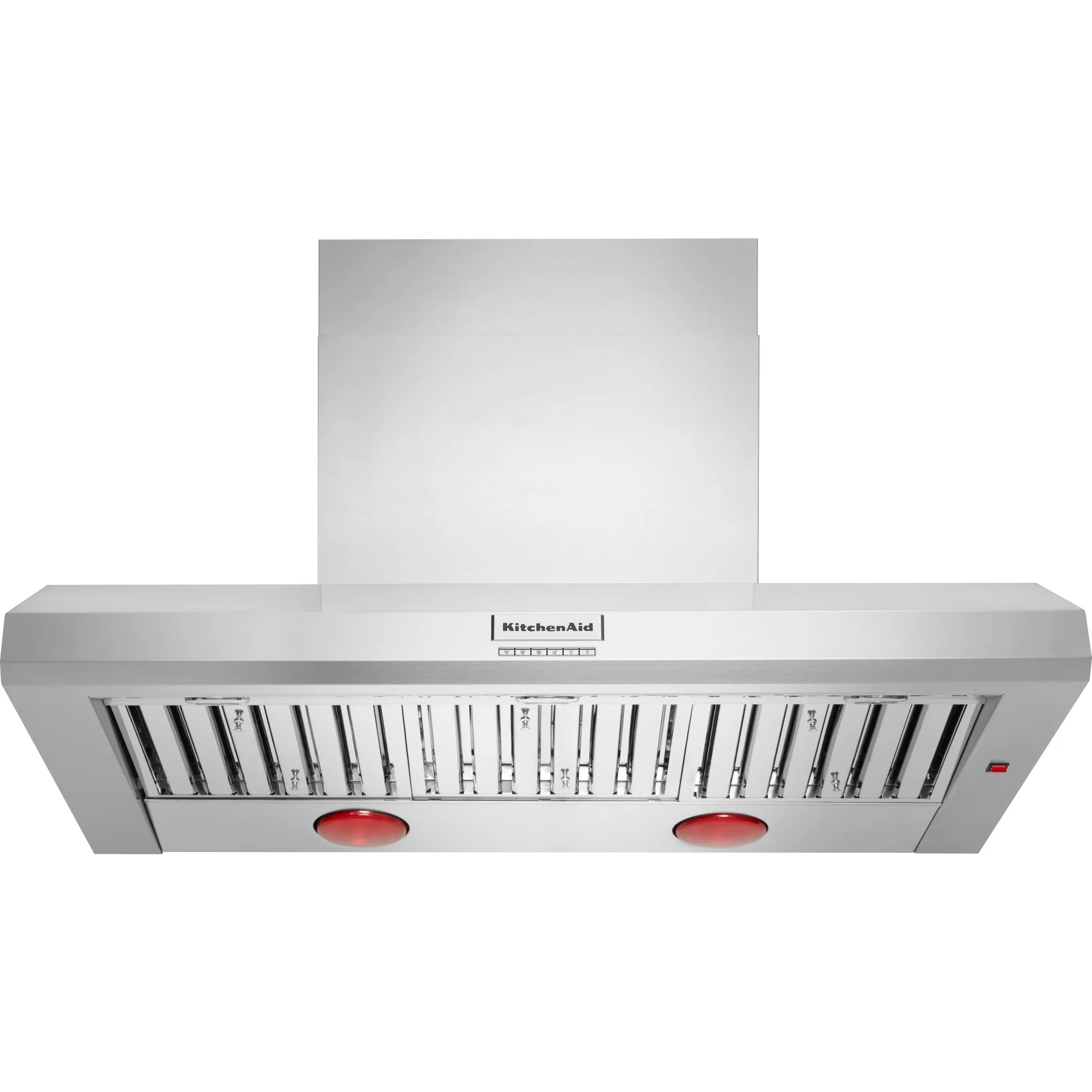 KitchenAid 48'' 585 or 1170 CFM Motor Class Commercial-Style Wall-Mount Canopy Range Hood -Stainless Steel (KVWC958KSS)