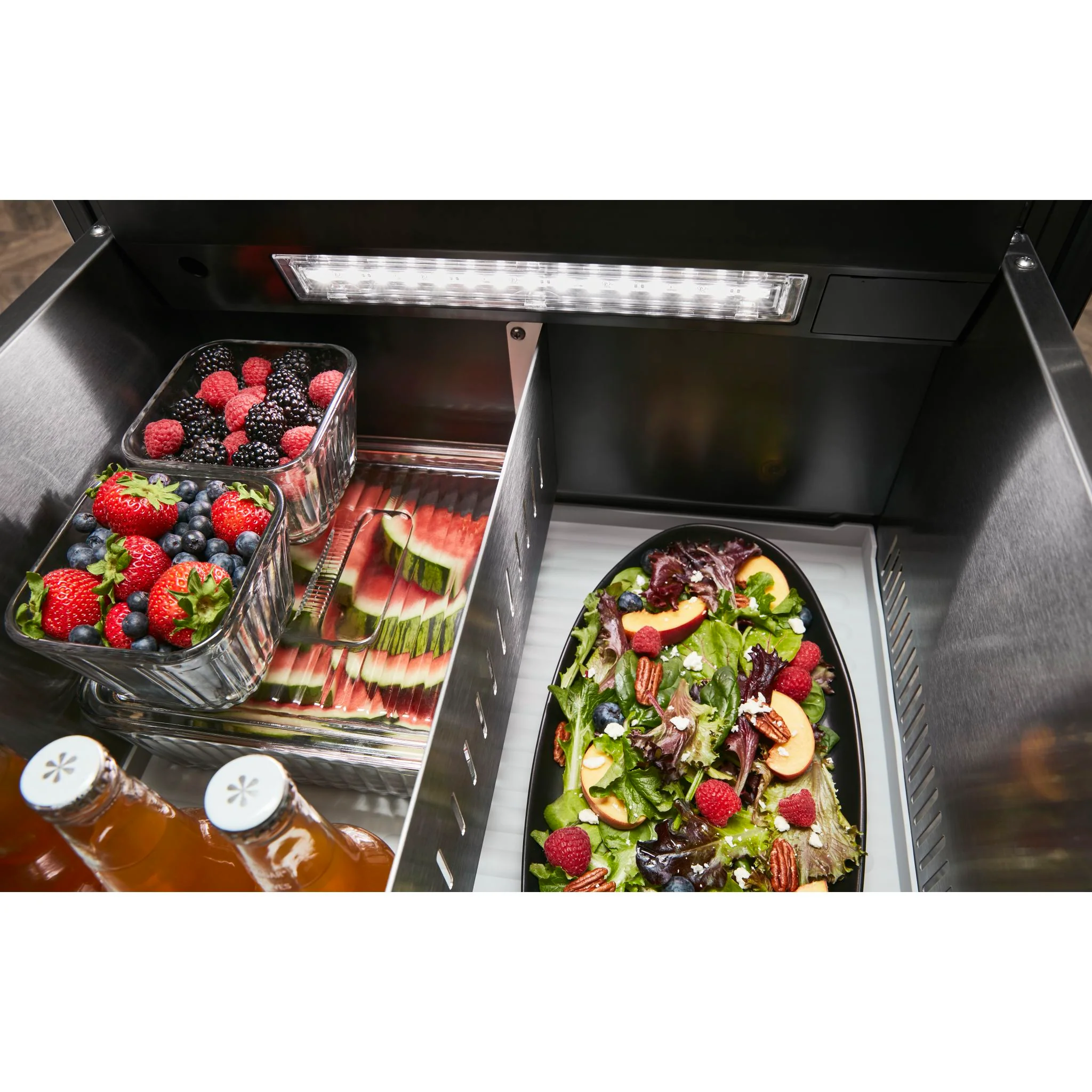 KitchenAid 24" Panel-Ready Undercounter Double-Drawer Refrigerator -Panel Ready (KUDR204KPA) - Image 9