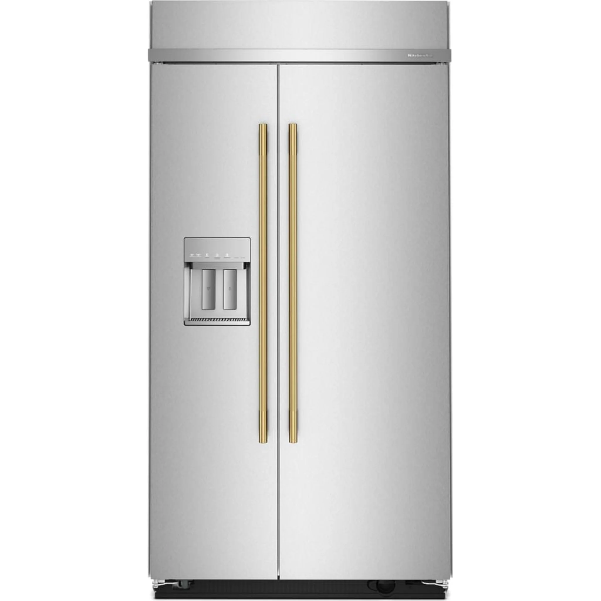 KitchenAid 25.1 Cu. Ft. 42" Built-In Side-by-Side Refrigerator with Exterior Water & Ice Dispenser - PrintShield Stainless Steel (KBSD742SPS) - Image 13