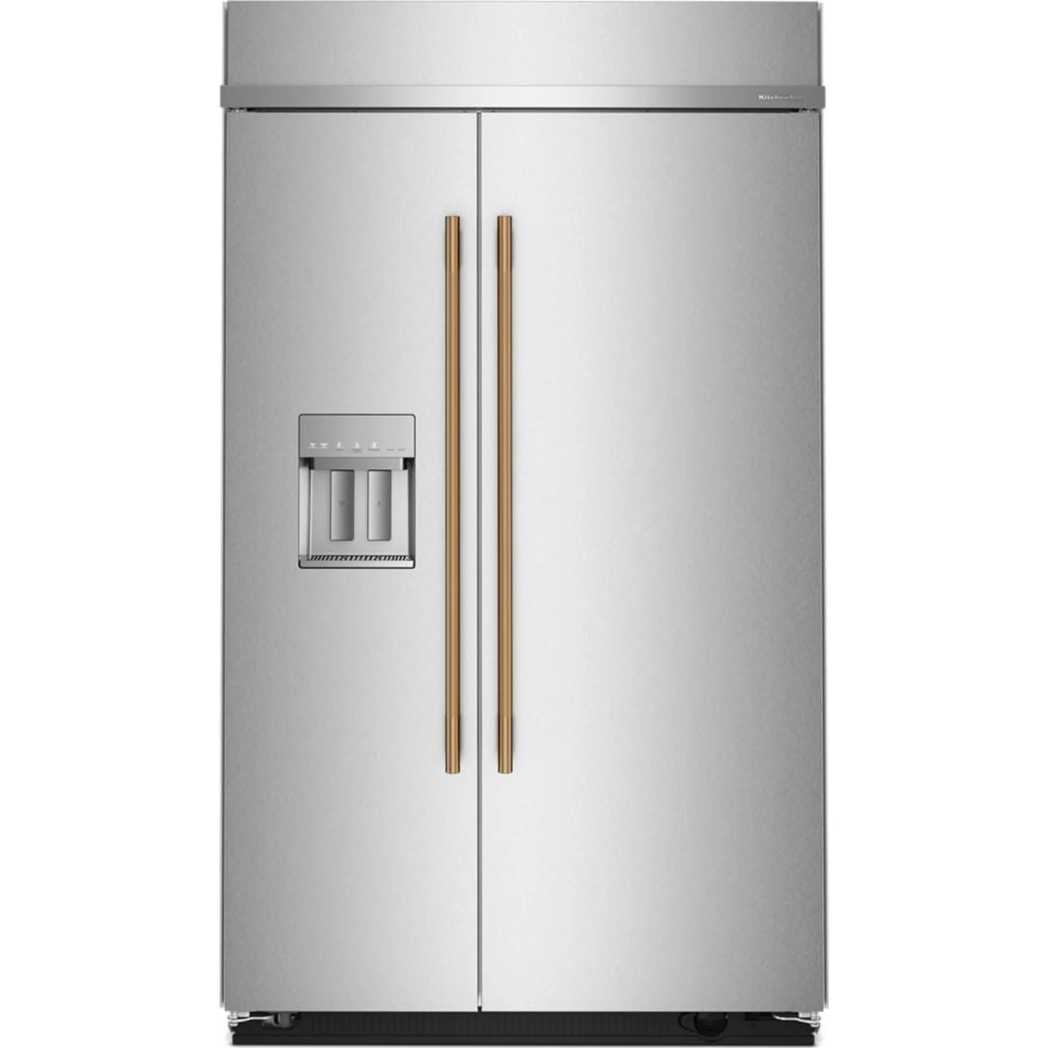 KitchenAid 25.1 Cu. Ft. 42" Built-In Side-by-Side Refrigerator with Exterior Water & Ice Dispenser - PrintShield Stainless Steel (KBSD742SPS) - Image 17