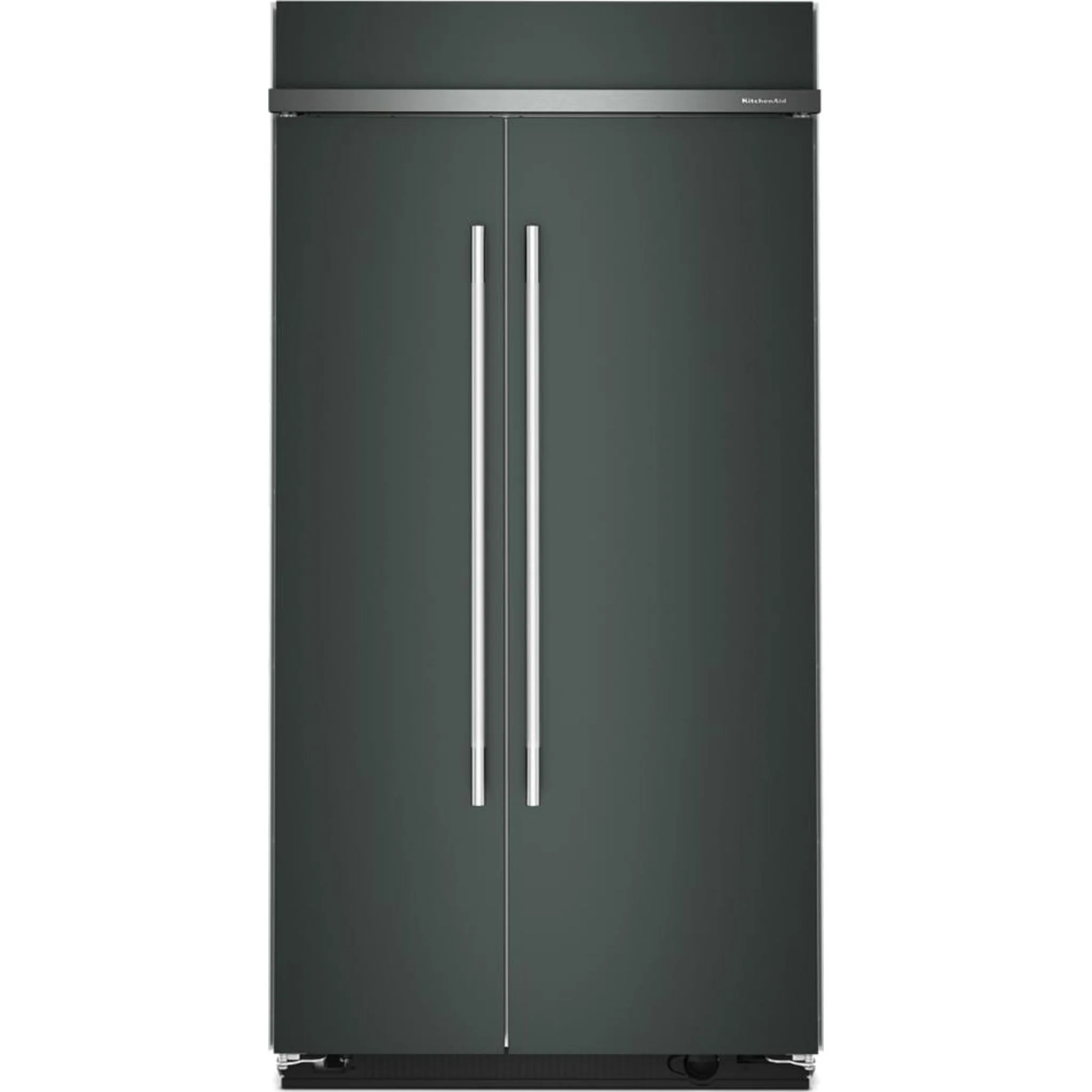 KitchenAid 25.5 Cu. Ft. 42" Built-In Side-by-Side Refrigerator with Platinum Interior - Juniper (KBSN742SJP) - Image 3
