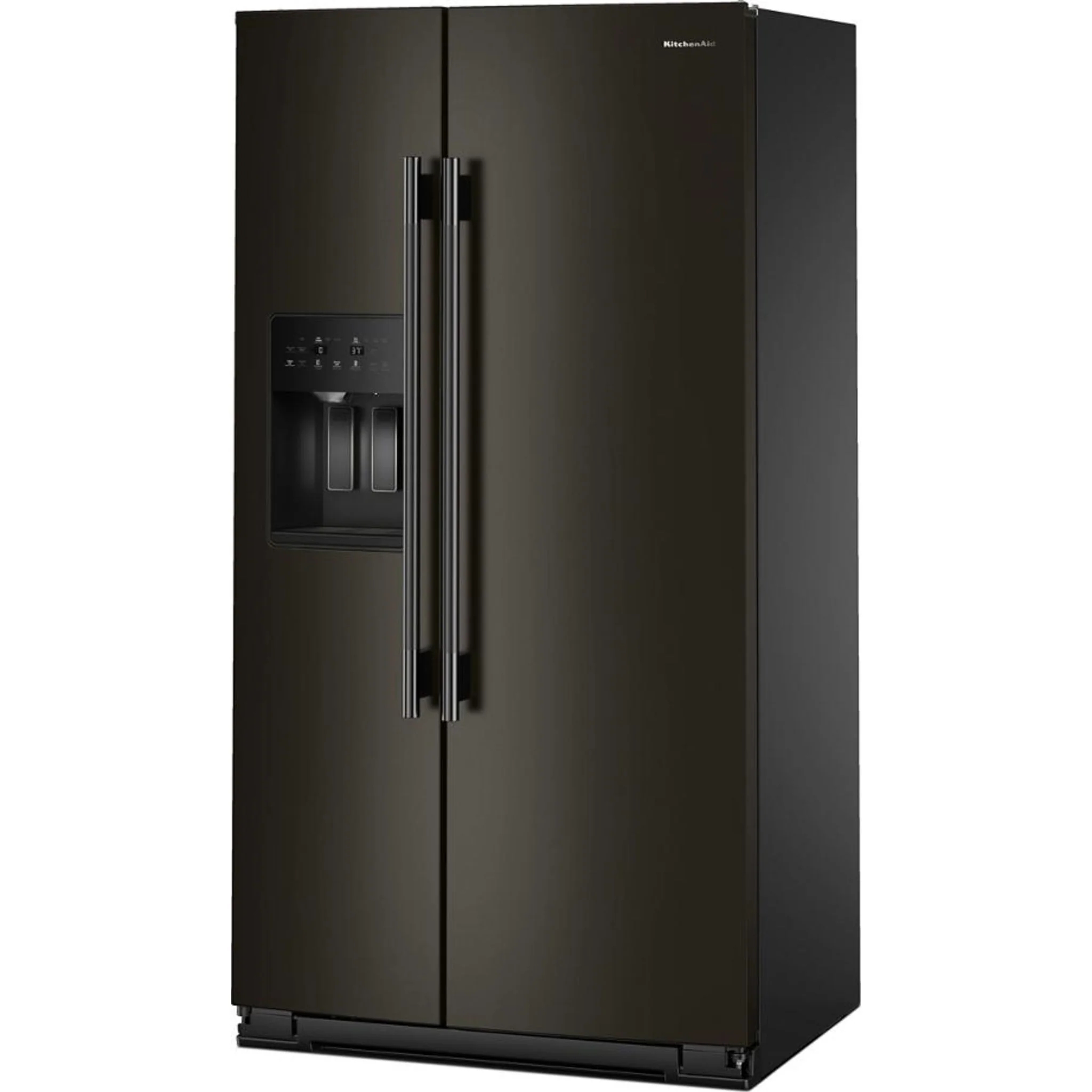KitchenAid 20.8 Cu. Ft. Counter-Depth Side-by-Side Refrigerator with Exterior Ice and Water Dispenser in Black Ore -Black Ore (KRSC536RBE) - Image 5