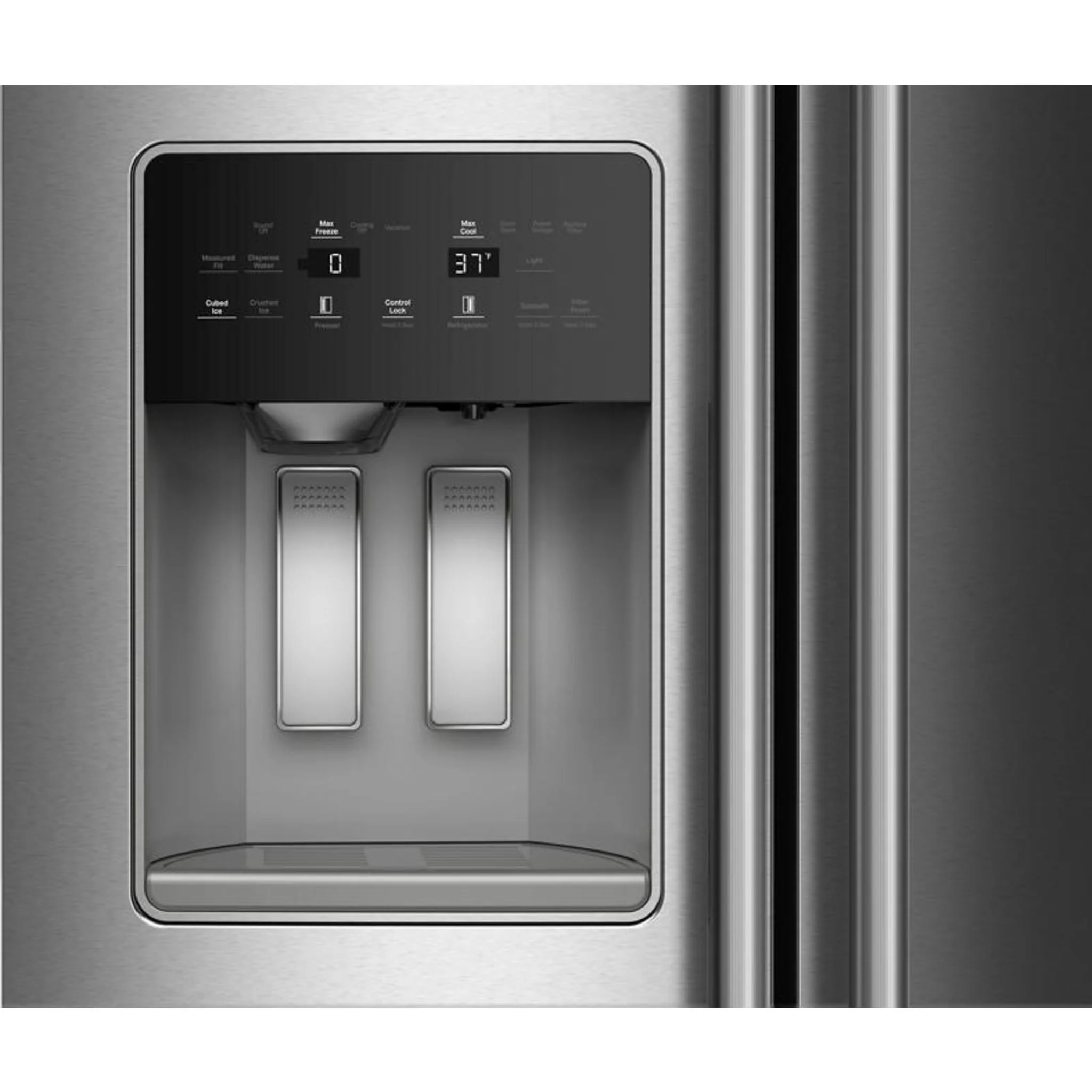 KitchenAid 20.8 Cu. Ft. Counter-Depth Side-by-Side Refrigerator with Ice & Water Dispenser - Fingerprint Resistant Stainless Steel (KRSC536RPS) - Image 22