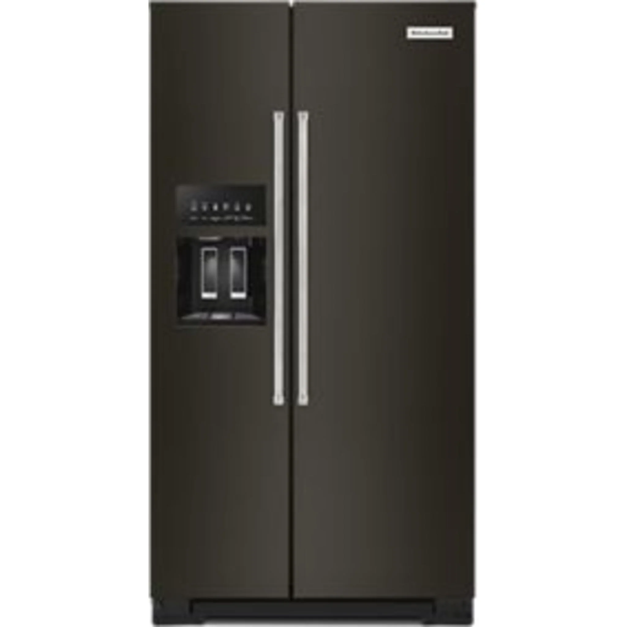 KitchenAid 24.8 cu.. ft. Side-by-Side Refrigerator with Exterior Ice and Water and PrintShield Finish - Black Stainless (KRSF705HBS) - Image 31