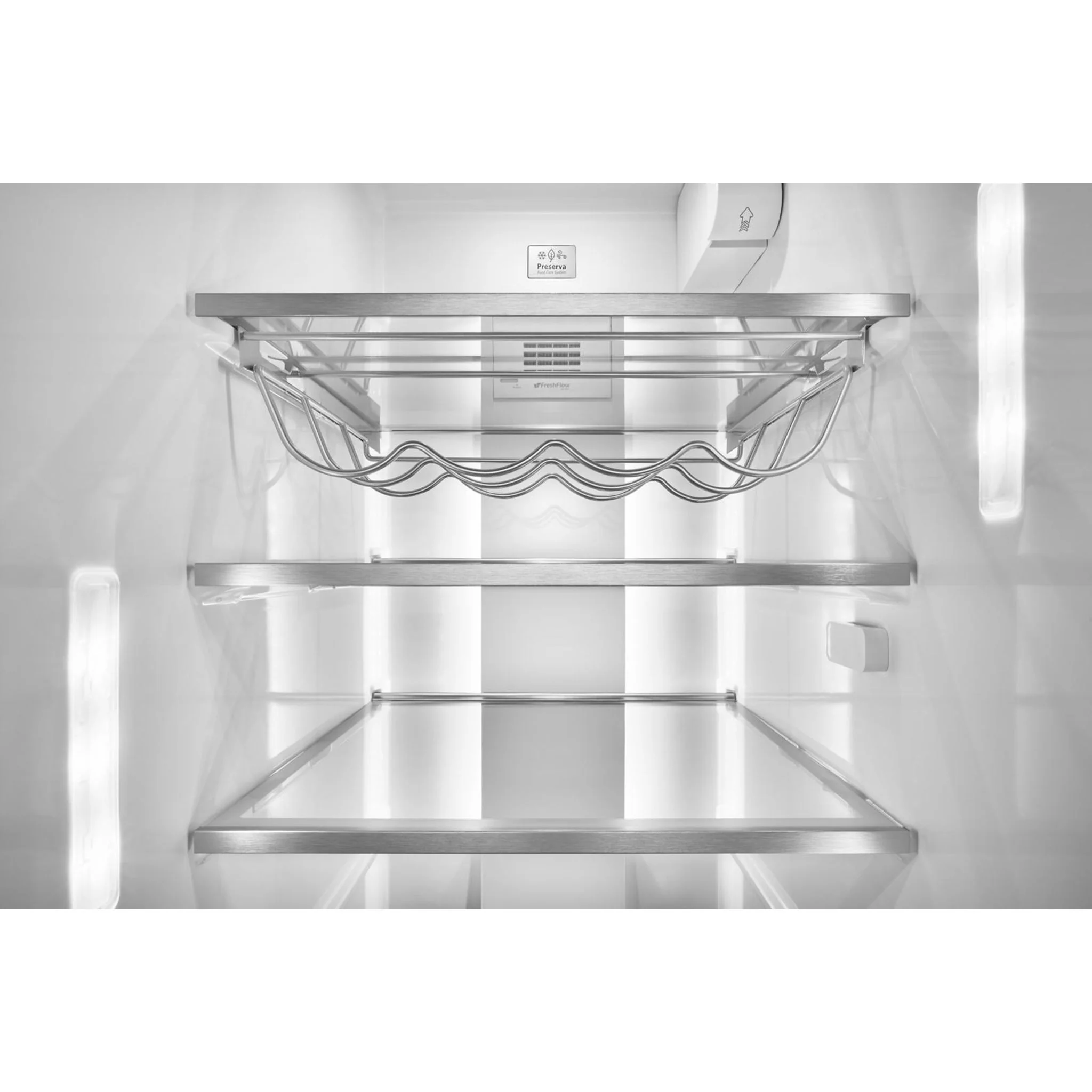 KitchenAid 24.8 cu.. ft. Side-by-Side Refrigerator with Exterior Ice and Water and PrintShield Finish - Black Stainless (KRSF705HBS) - Image 37