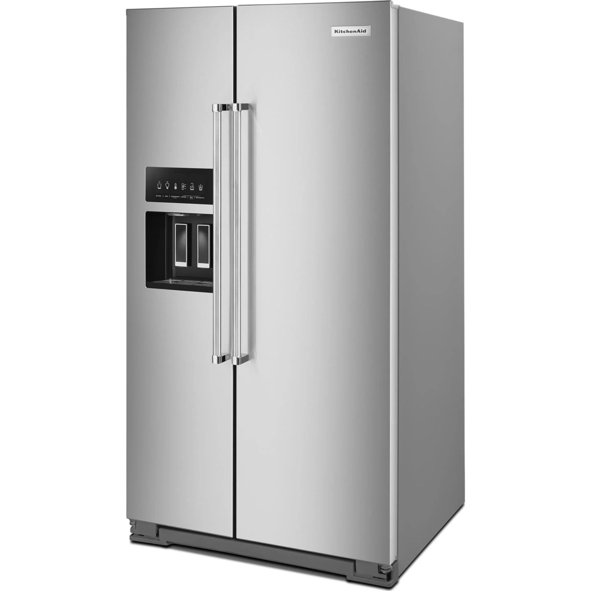KitchenAid  24.8 cu.. ft. Side-by-Side Refrigerator with Exterior Ice and Water and PrintShield finish - Stainless Steel (KRSF705HPS) - Image 41