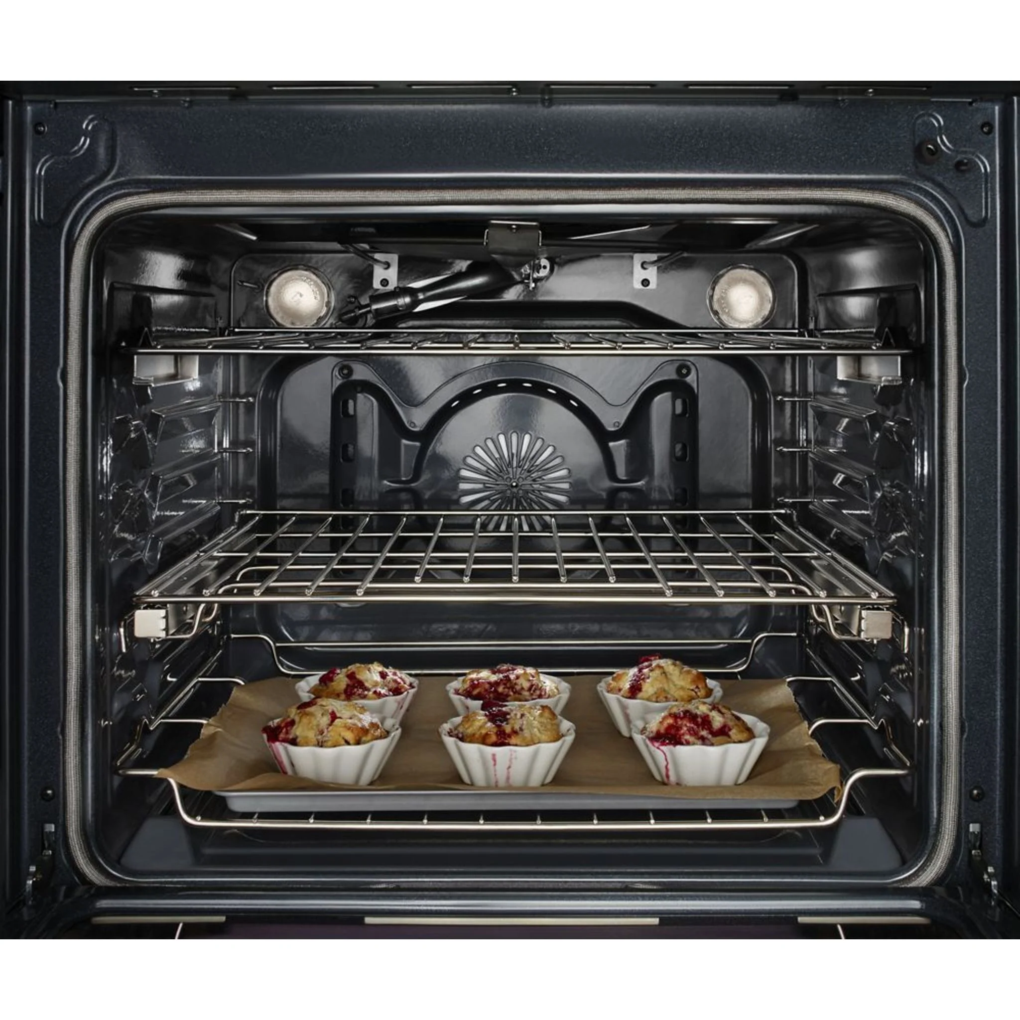 KitchenAid 30-Inch 4-Burner Dual Fuel Downdraft Front Control Range -Stainless Steel (KSDG950ESS) - Image 18