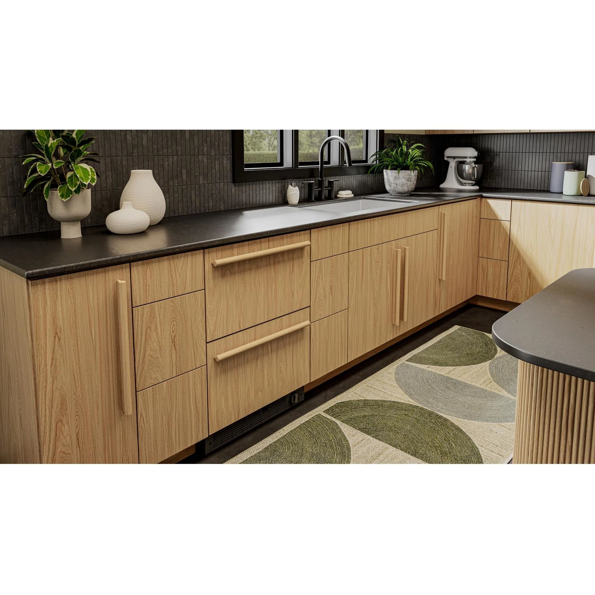 KitchenAid 24" Panel-Ready Undercounter Double-Drawer Refrigerator/Freezer - Panel Ready (KUCT524SPA) - Image 10