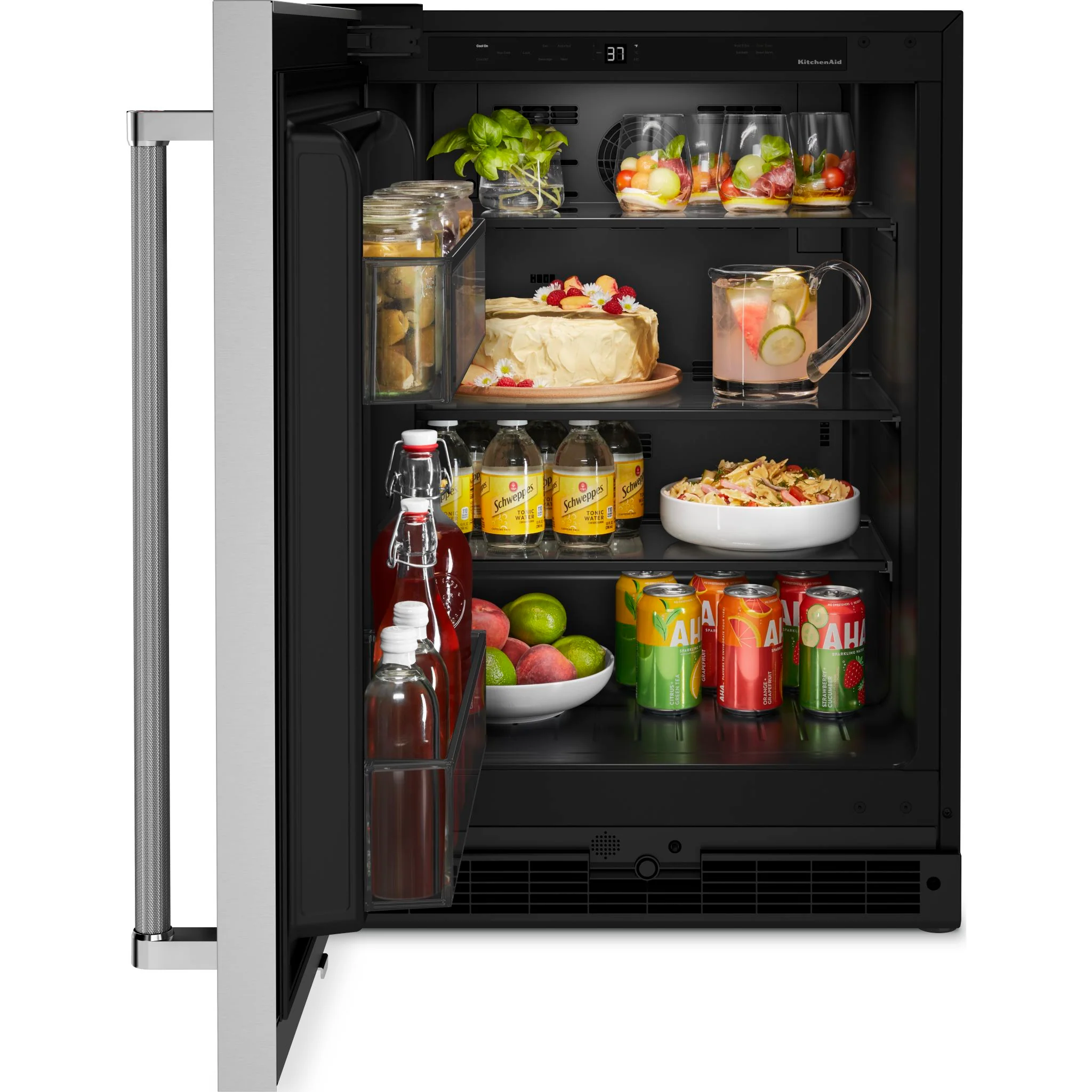 KitchenAid 24" Undercounter Refrigerator with Stainless Steel Door -Stainless Steel (KURL114KSB) - Image 5