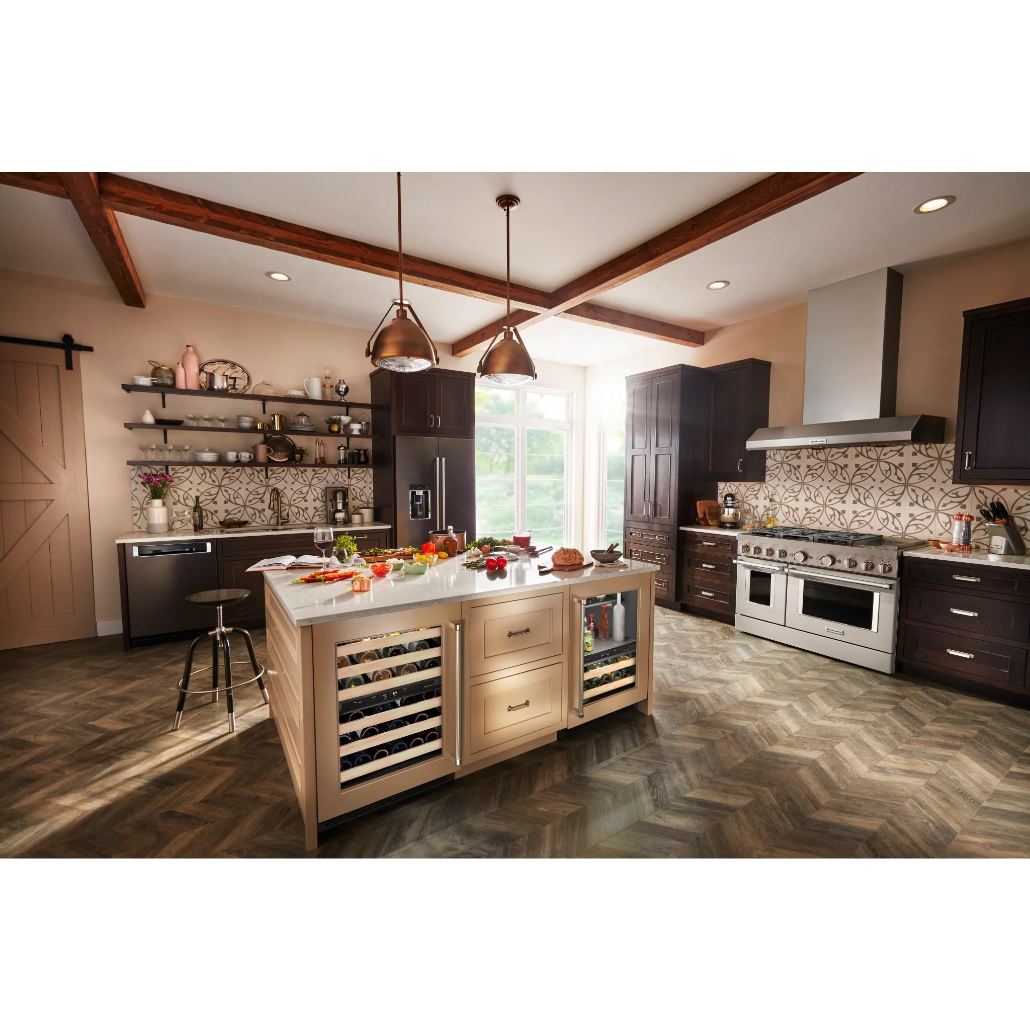 KitchenAid 24" Panel-Ready Undercounter Wine Cellar with Wood-Front Racks -Panel Ready (KUWL214KPA) - Image 13