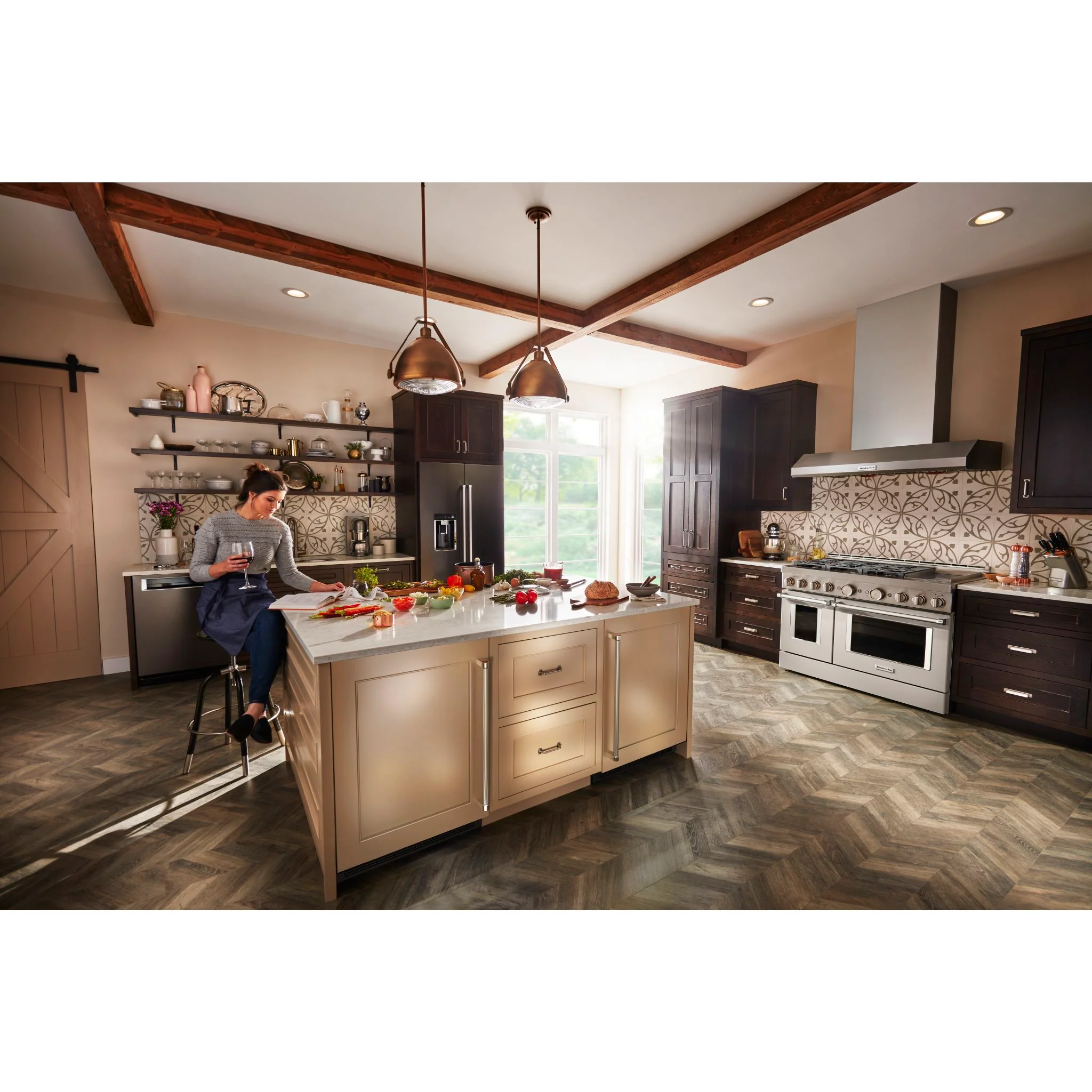 KitchenAid 24" Panel-Ready Undercounter Wine Cellar with Wood-Front Racks -Panel Ready (KUWL214KPA) - Image 14