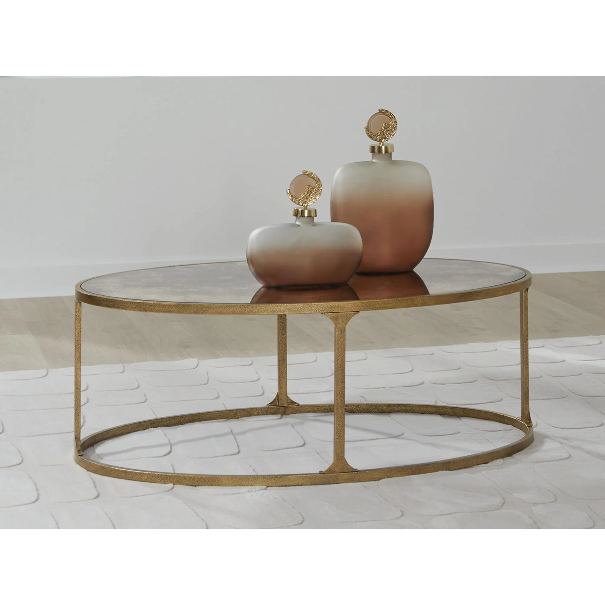 Korajane Coffee Table - Antique Gold - Image 2