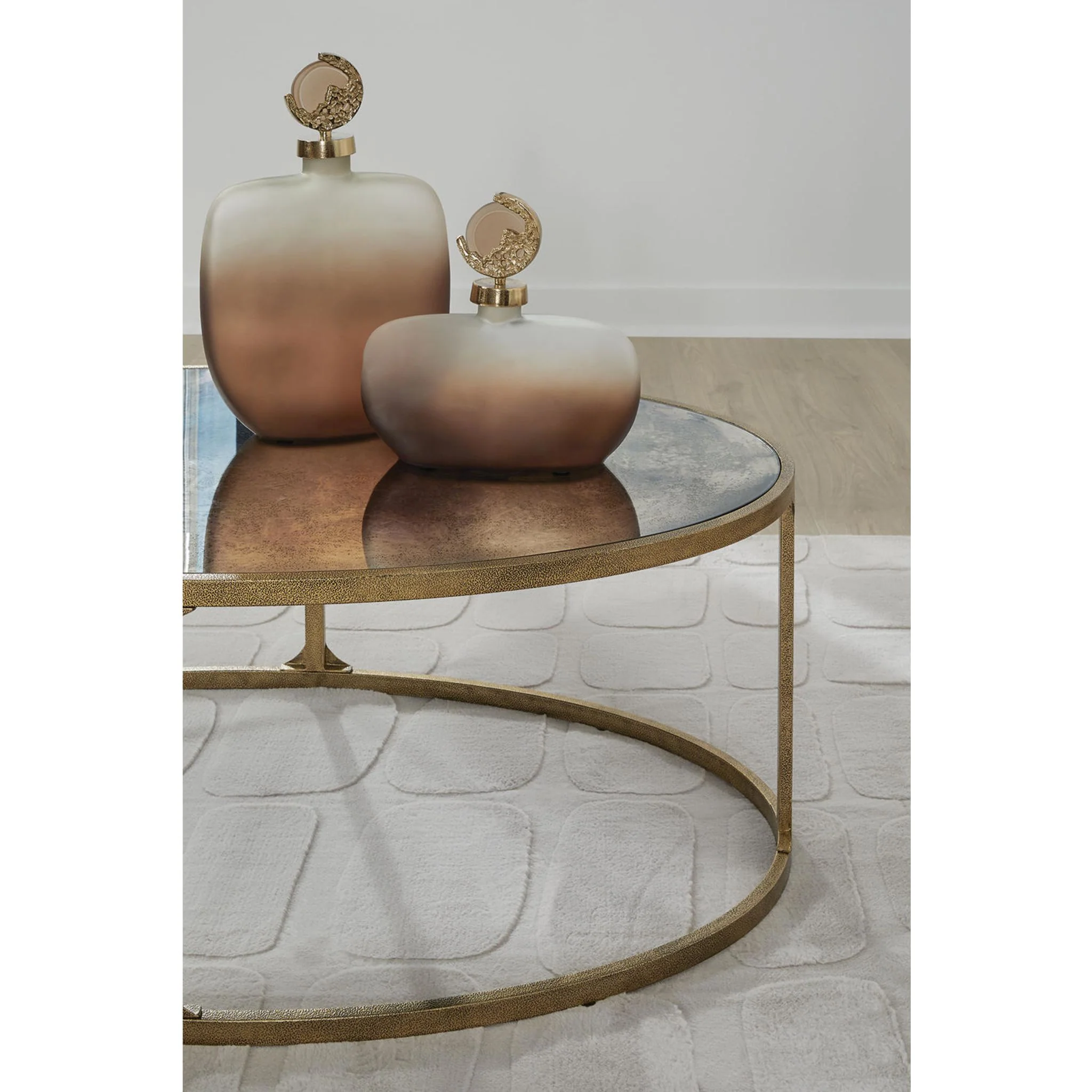 Korajane Coffee Table - Antique Gold - Image 5