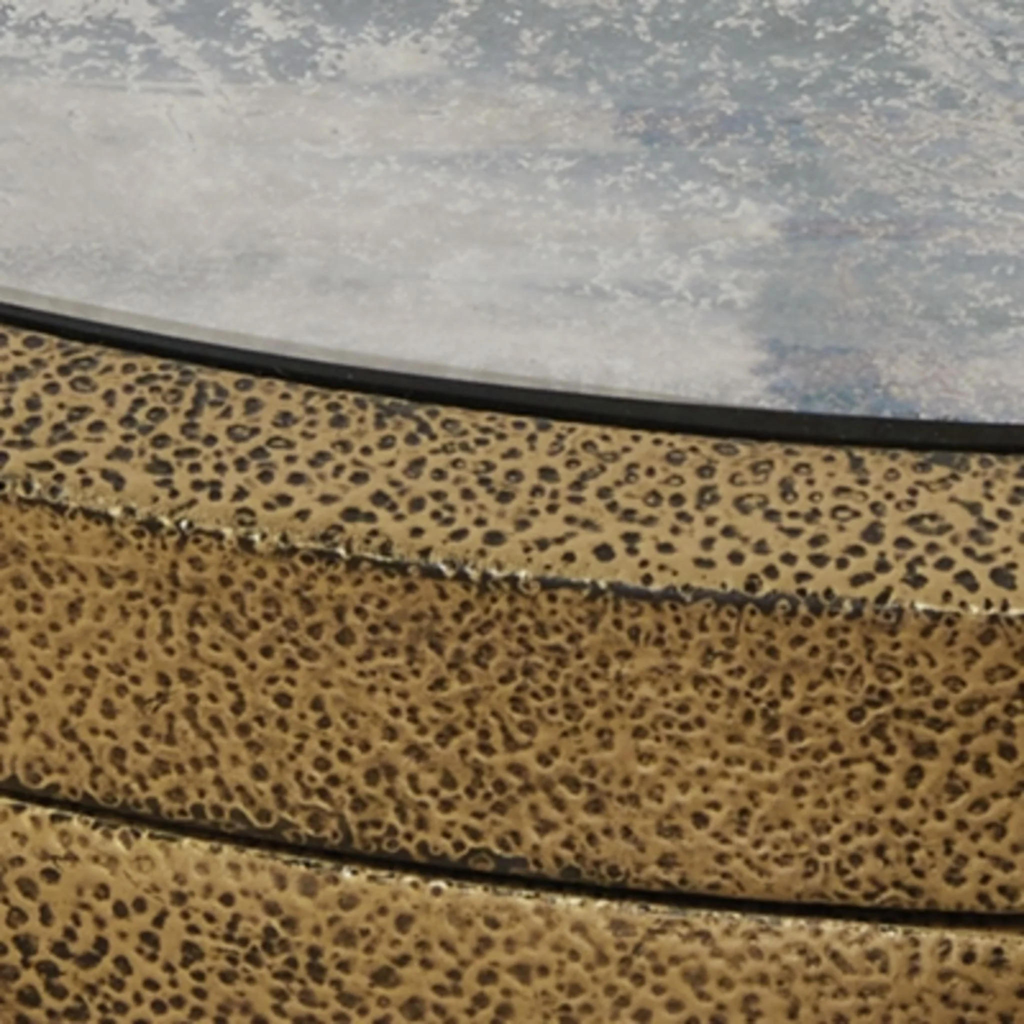 Korajane Coffee Table - Antique Gold - Image 8