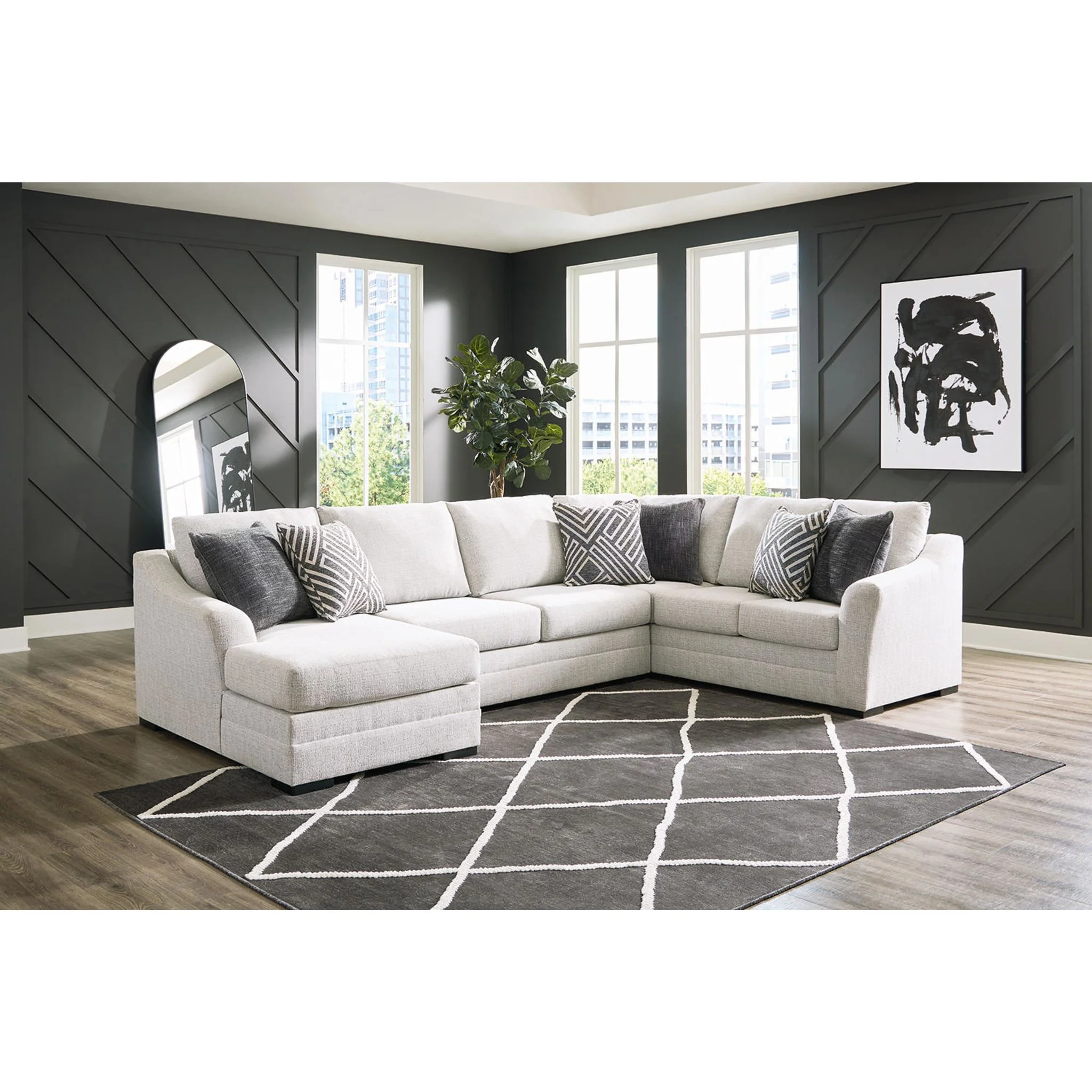 Koralynn 3 Piece Sectional with Chaise - Image 8