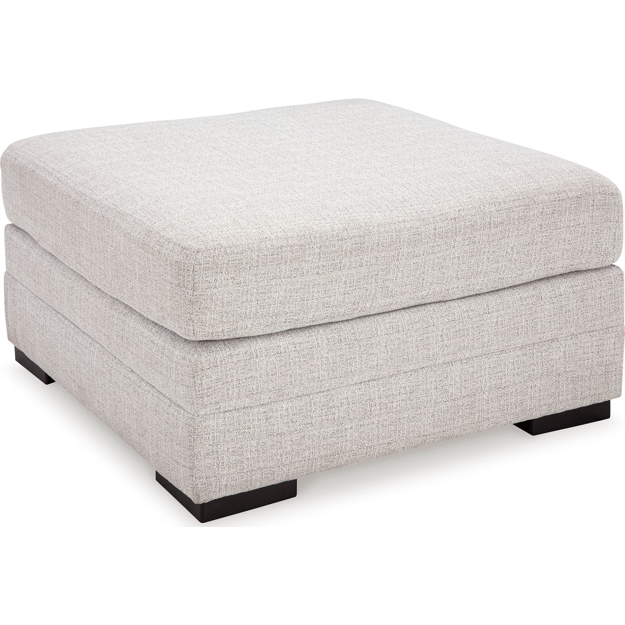 Koralynn Oversized Accent Ottoman - Stone - Image 3