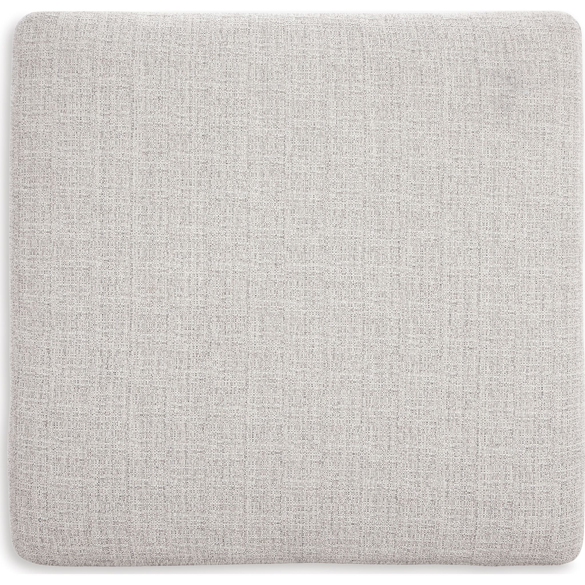 Koralynn Oversized Accent Ottoman - Stone - Image 4
